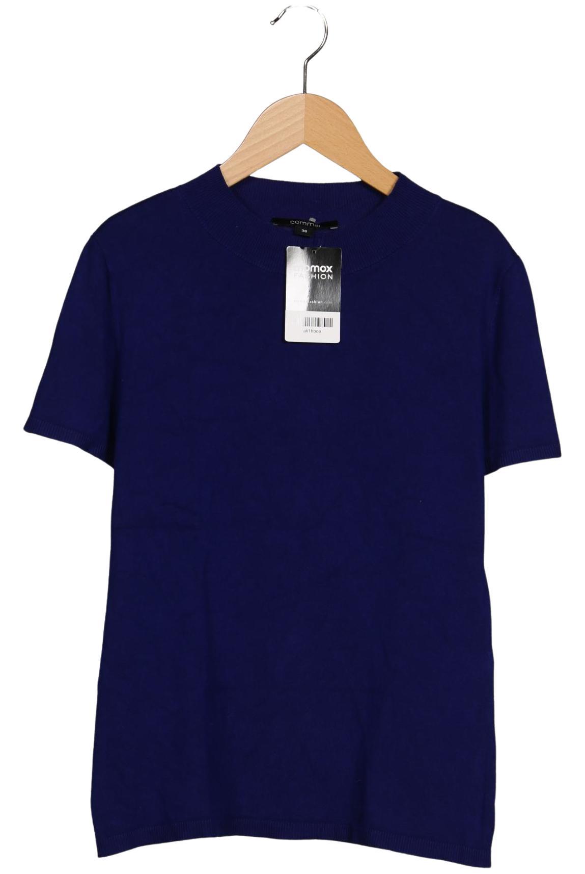 

Comma Damen Pullover, blau, Gr. 36