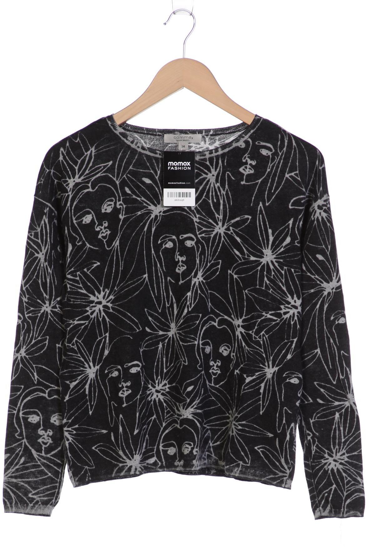 

Comma Damen Pullover, grau