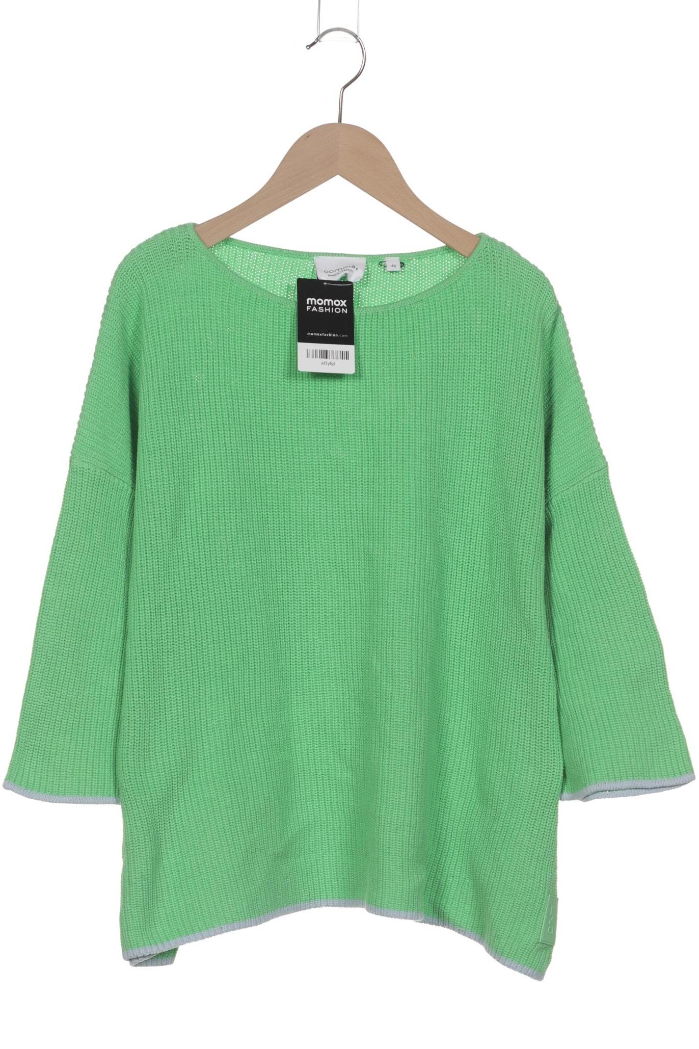 

Comma Damen Pullover, hellgrün, Gr. 42