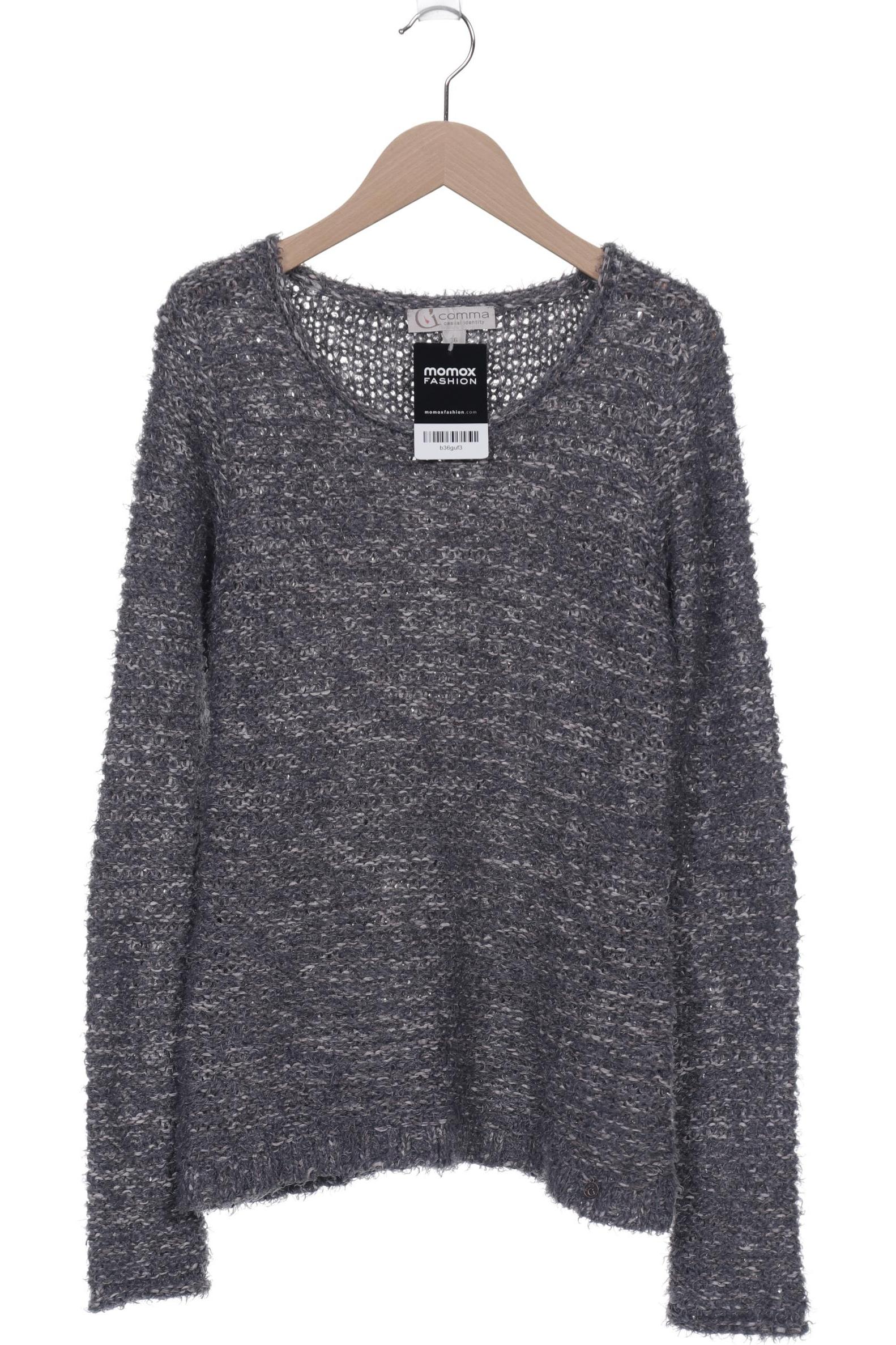 

Comma Damen Pullover, grau