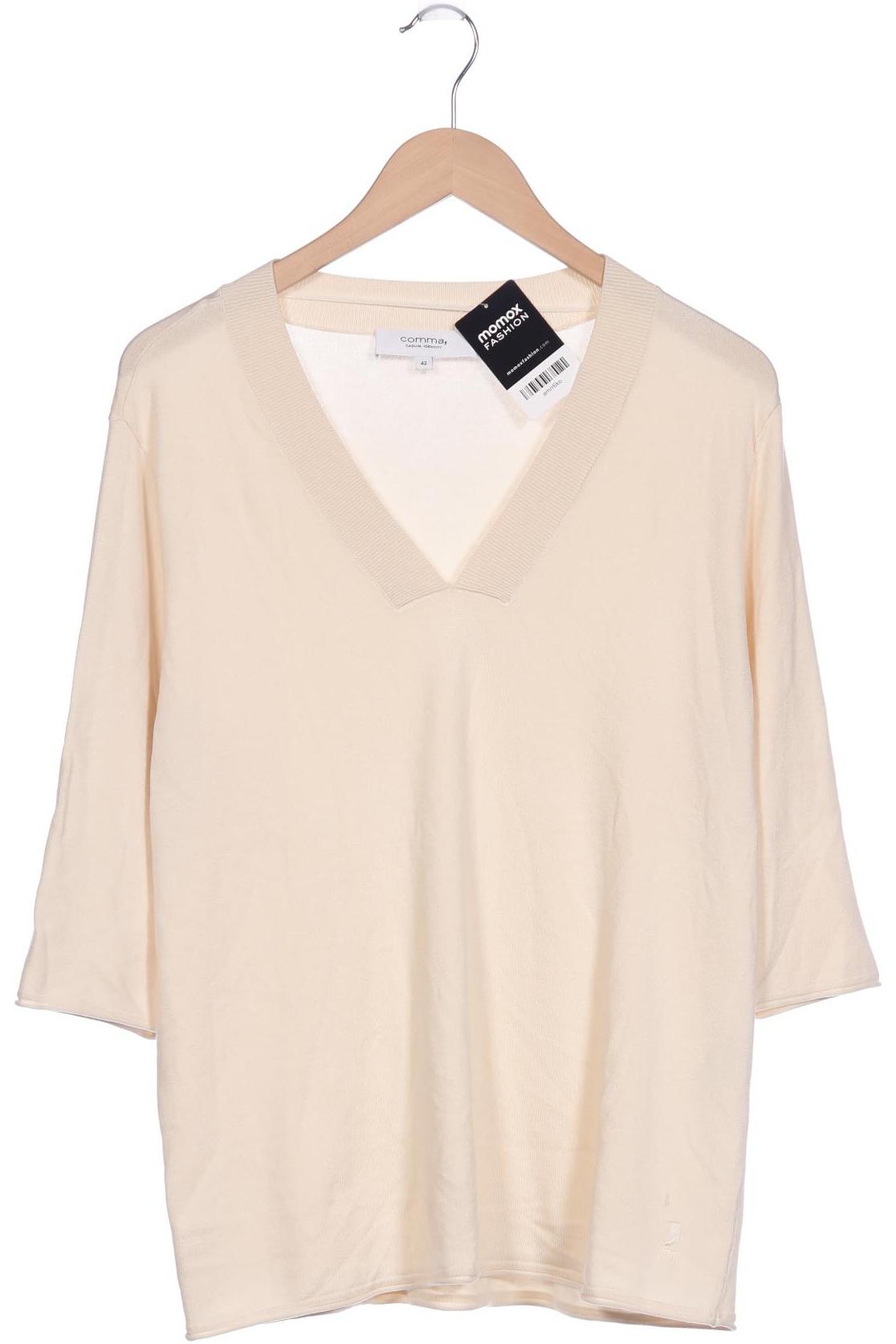 

Comma Damen Pullover, beige, Gr. 42