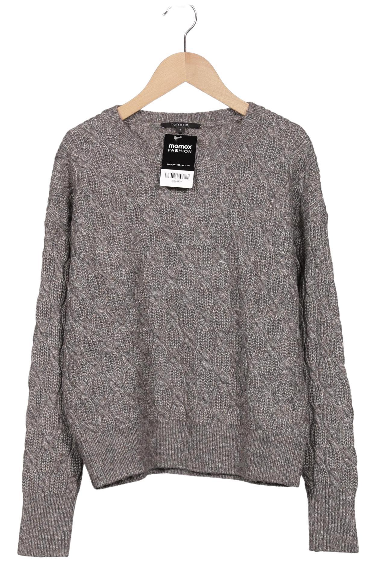 

Comma Damen Pullover, grau, Gr. 36