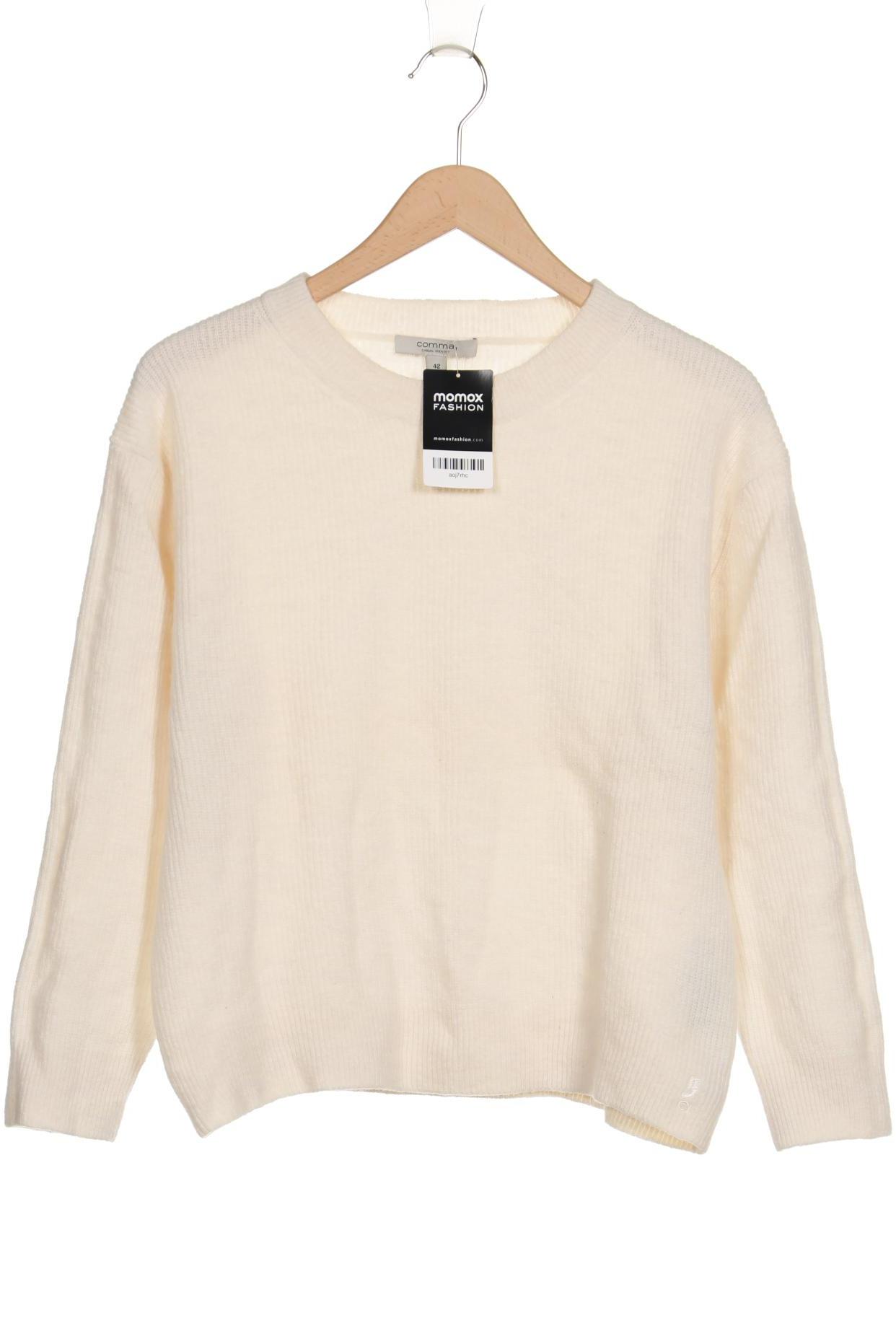 

Comma Damen Pullover, cremeweiß, Gr. 42