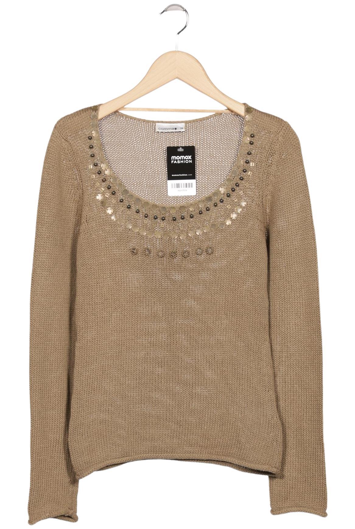 

Comma Damen Pullover, beige, Gr. 38