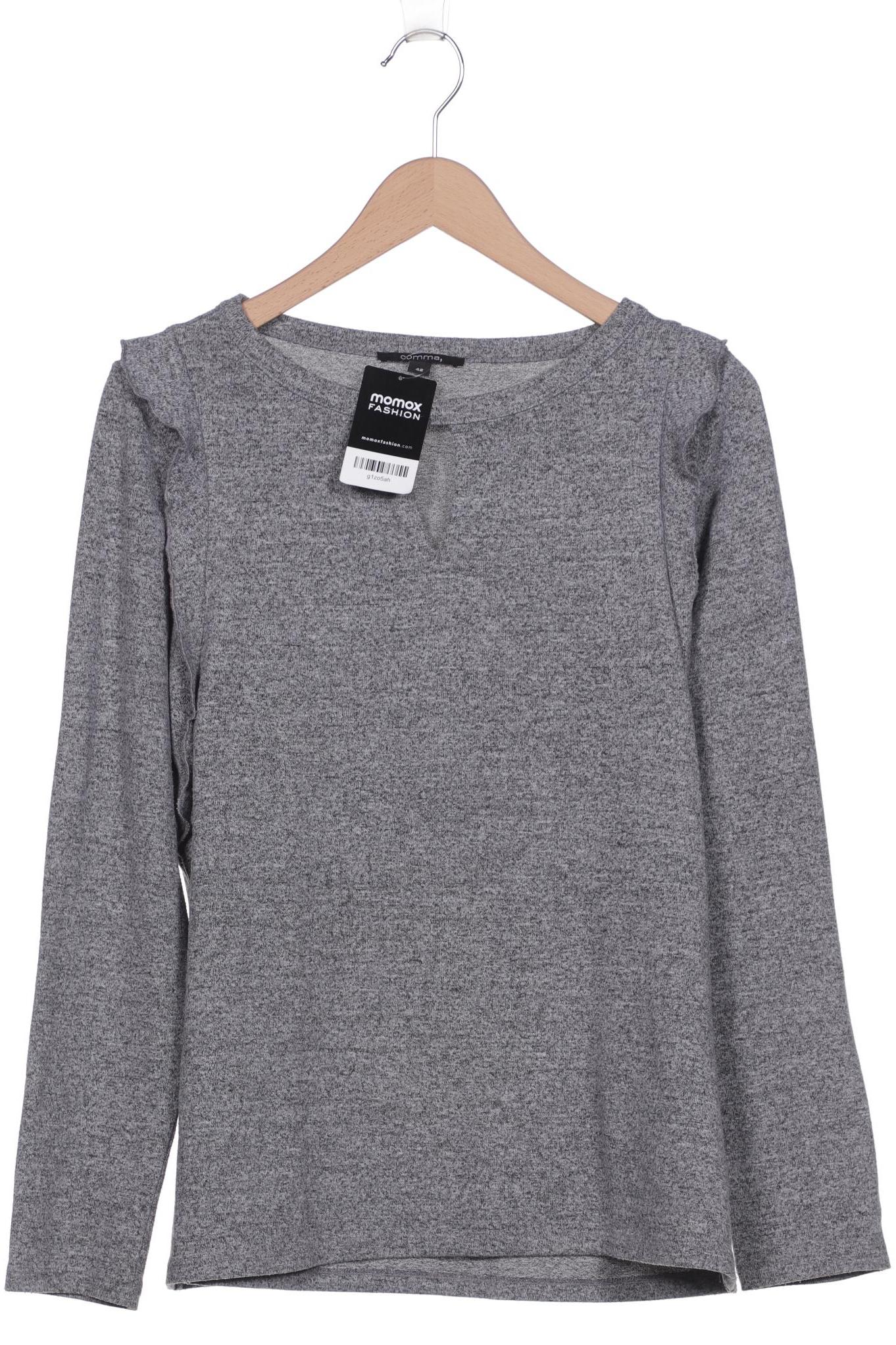 

Comma Damen Pullover, grau