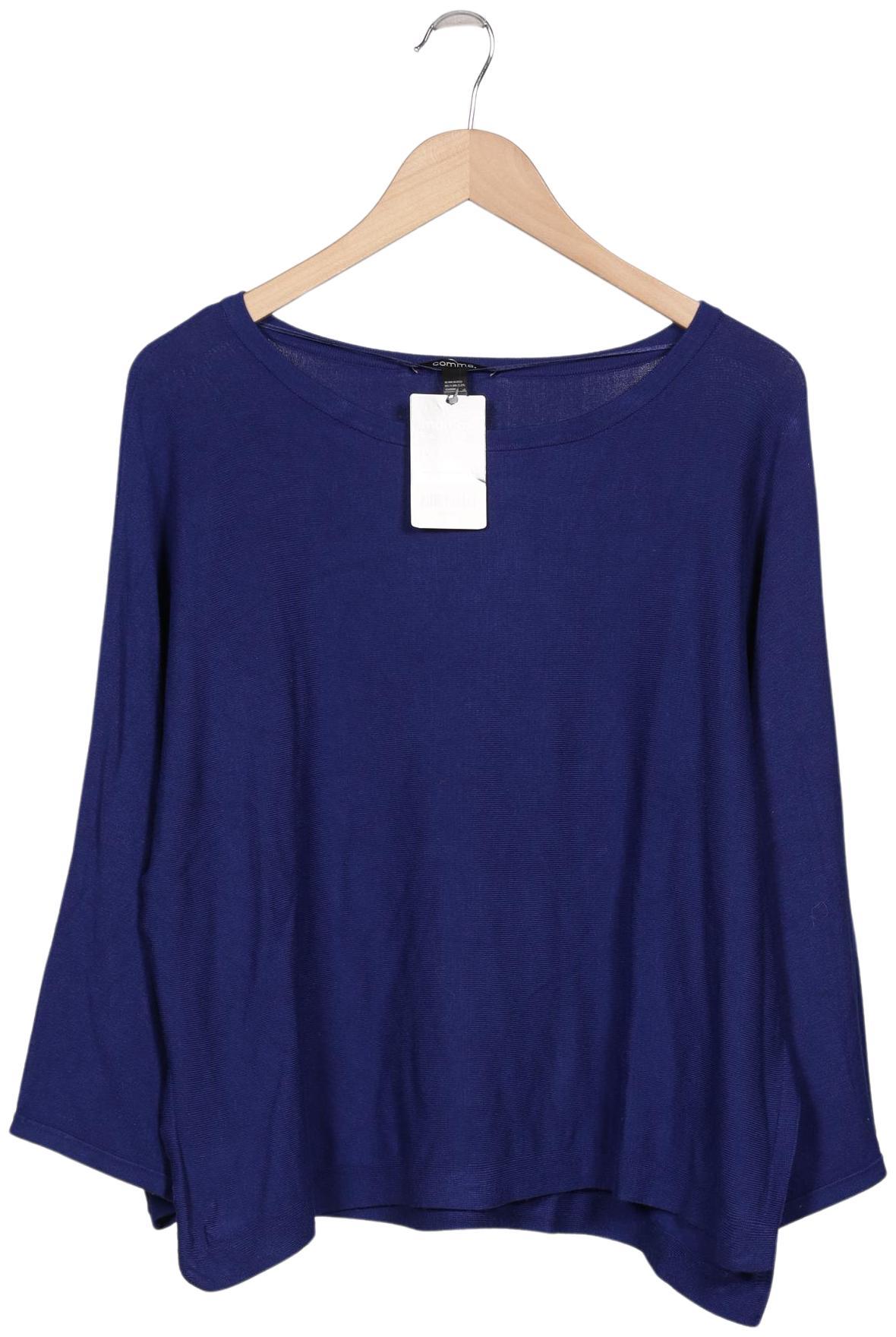 

Comma Damen Pullover, marineblau, Gr. 44