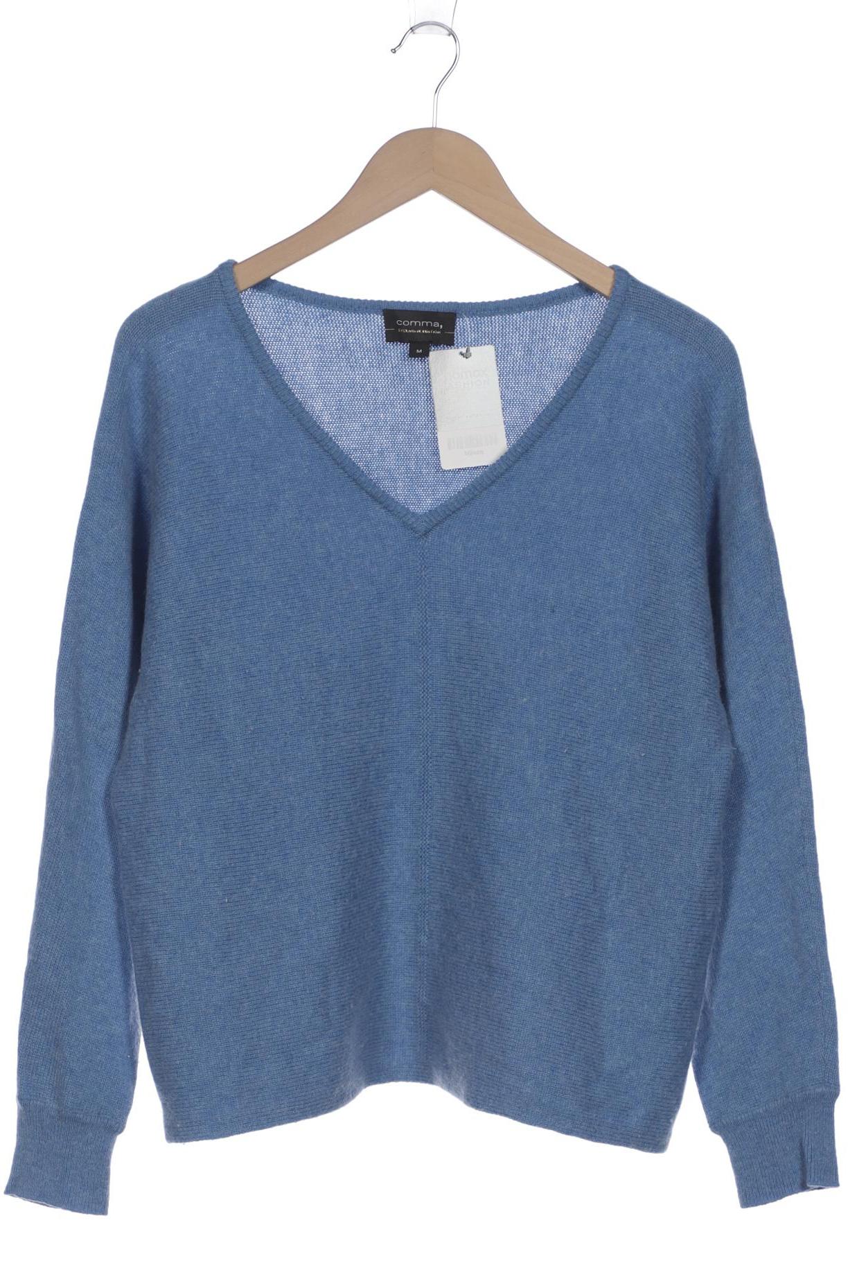 

Comma Damen Pullover, blau, Gr. 38