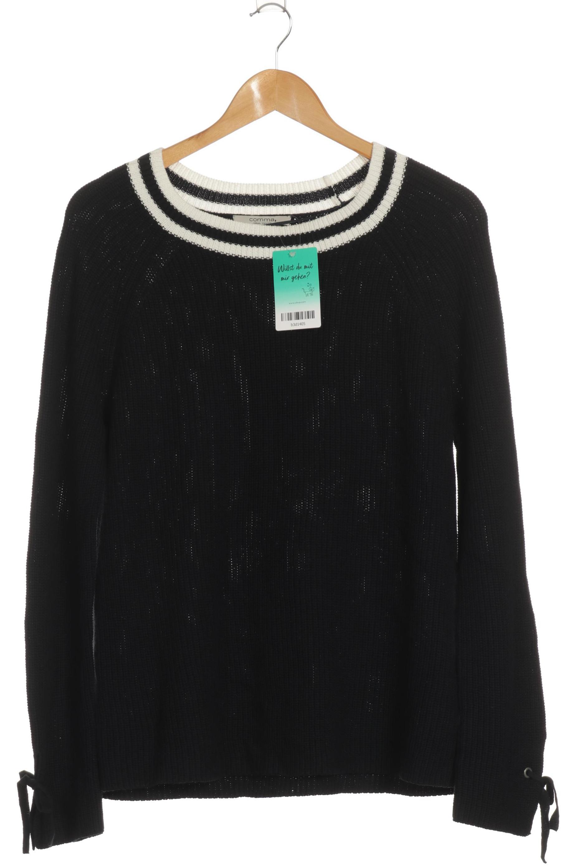 

Comma Damen Pullover, blau, Gr. 40