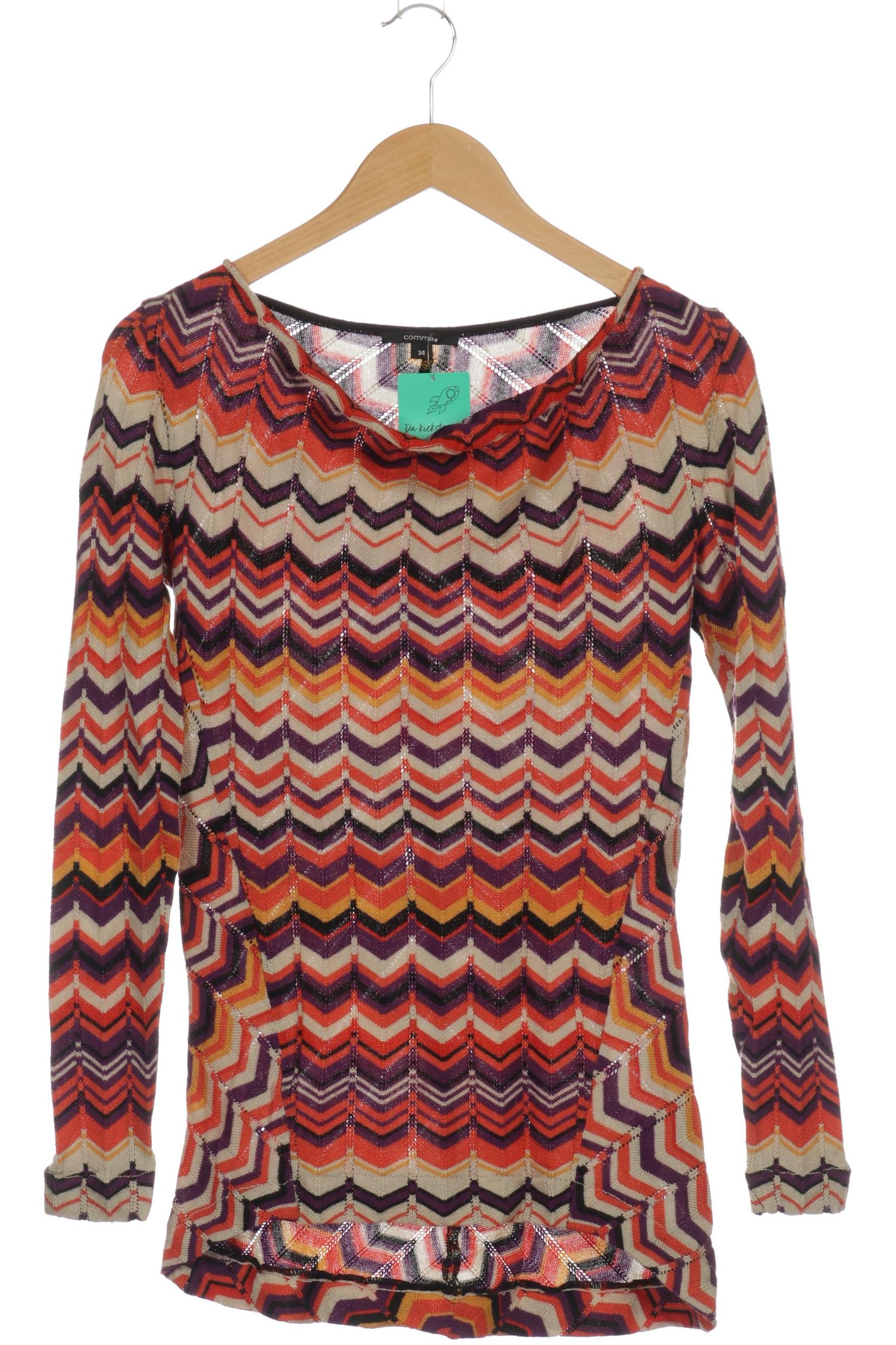 

Comma Damen Pullover, mehrfarbig, Gr. 34