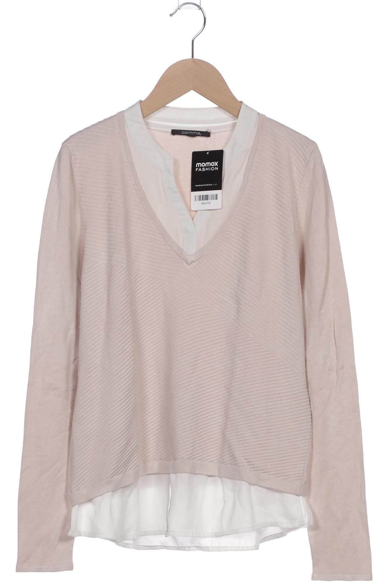 

Comma Damen Pullover, beige, Gr. 38
