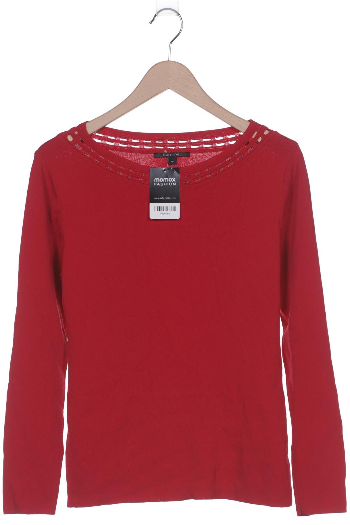 

Comma Damen Pullover, rot, Gr. 42