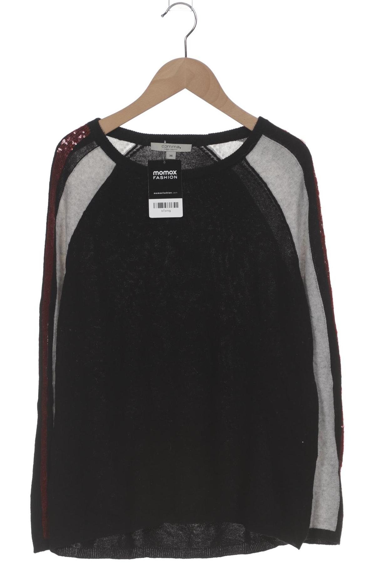 

Comma Damen Pullover, schwarz, Gr. 36