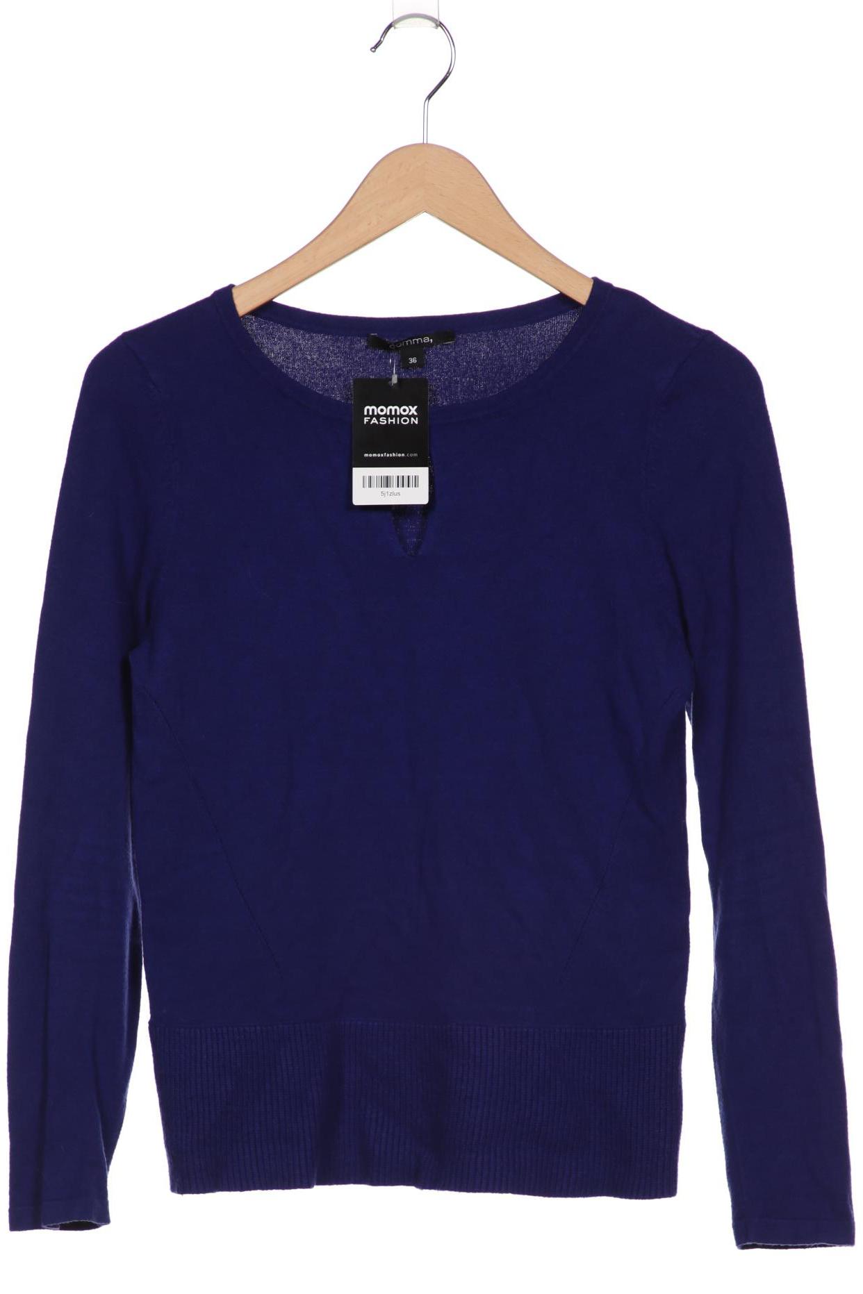 

Comma Damen Pullover, blau