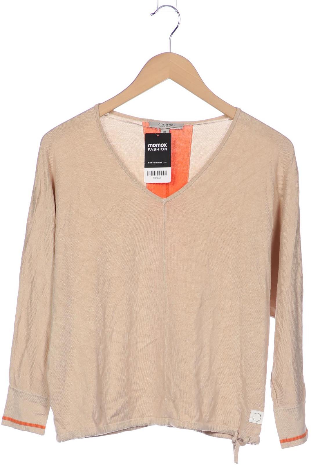 

Comma Damen Pullover, beige, Gr. 36