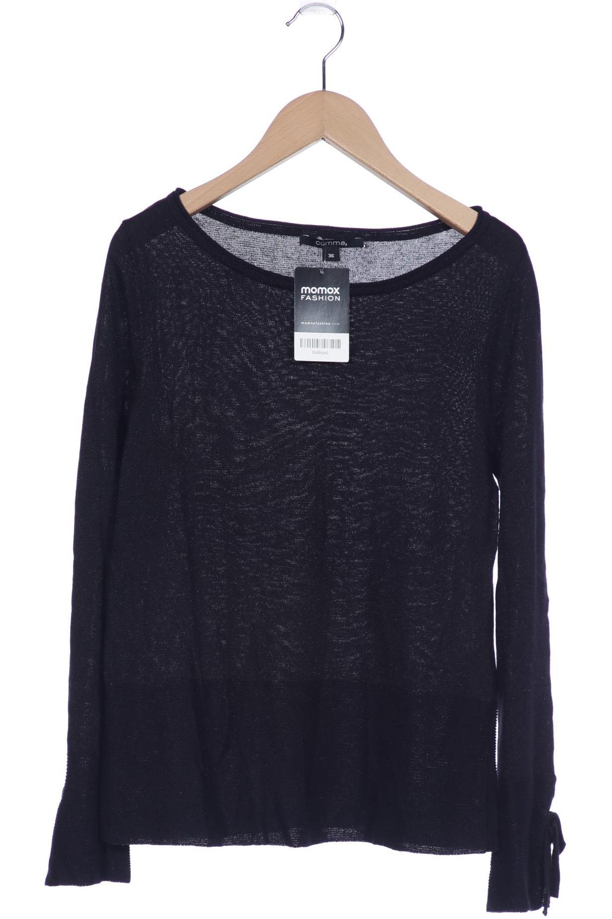 

Comma Damen Pullover, schwarz