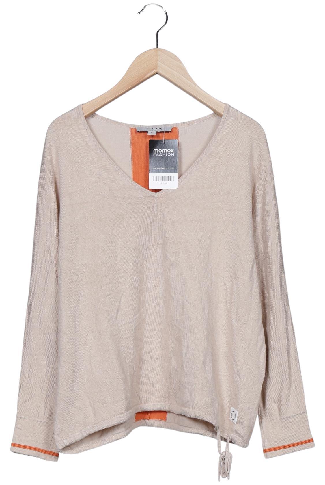 

Comma Damen Pullover, beige, Gr. 34