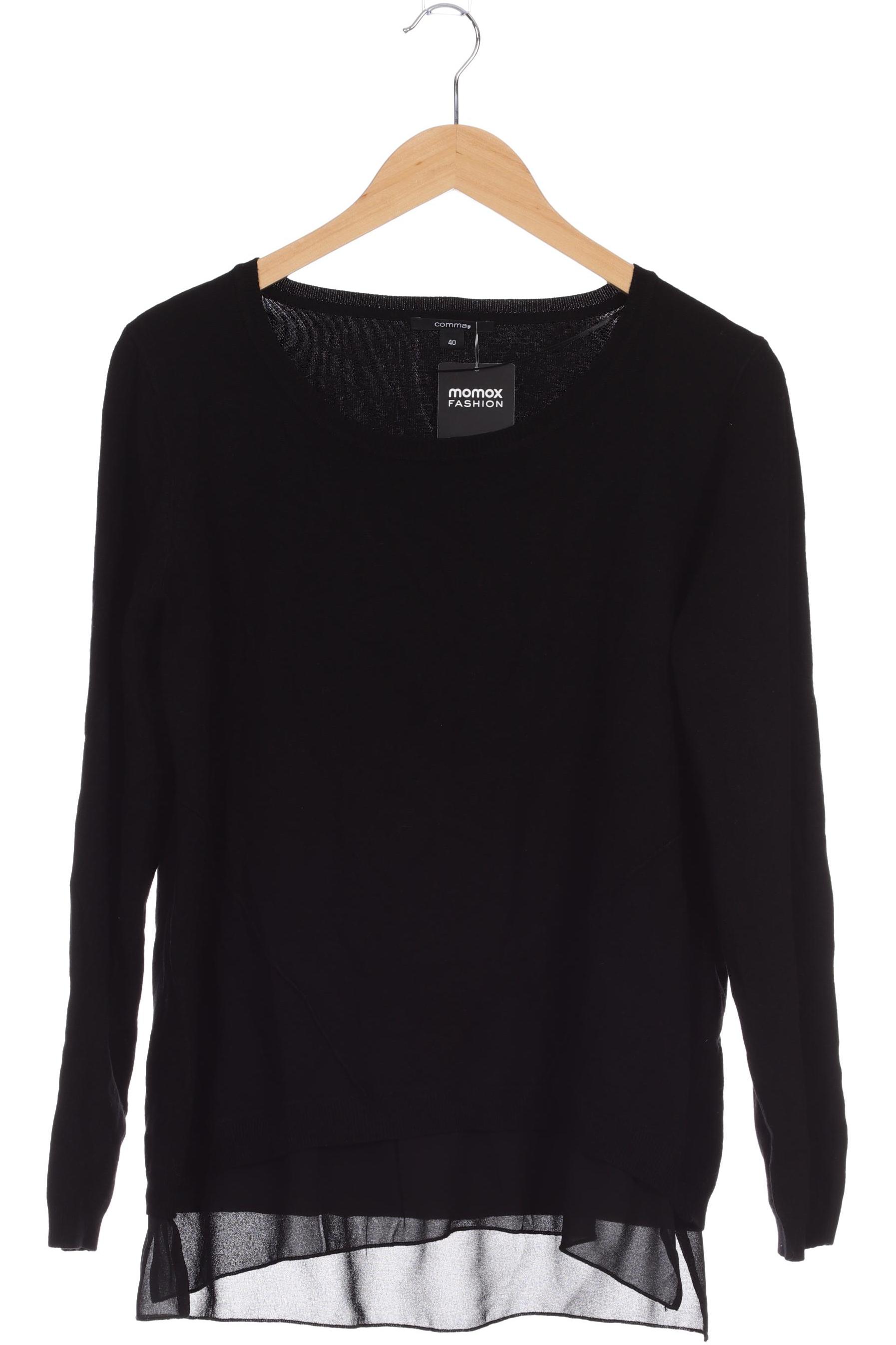 

Comma Damen Pullover, schwarz, Gr. 40