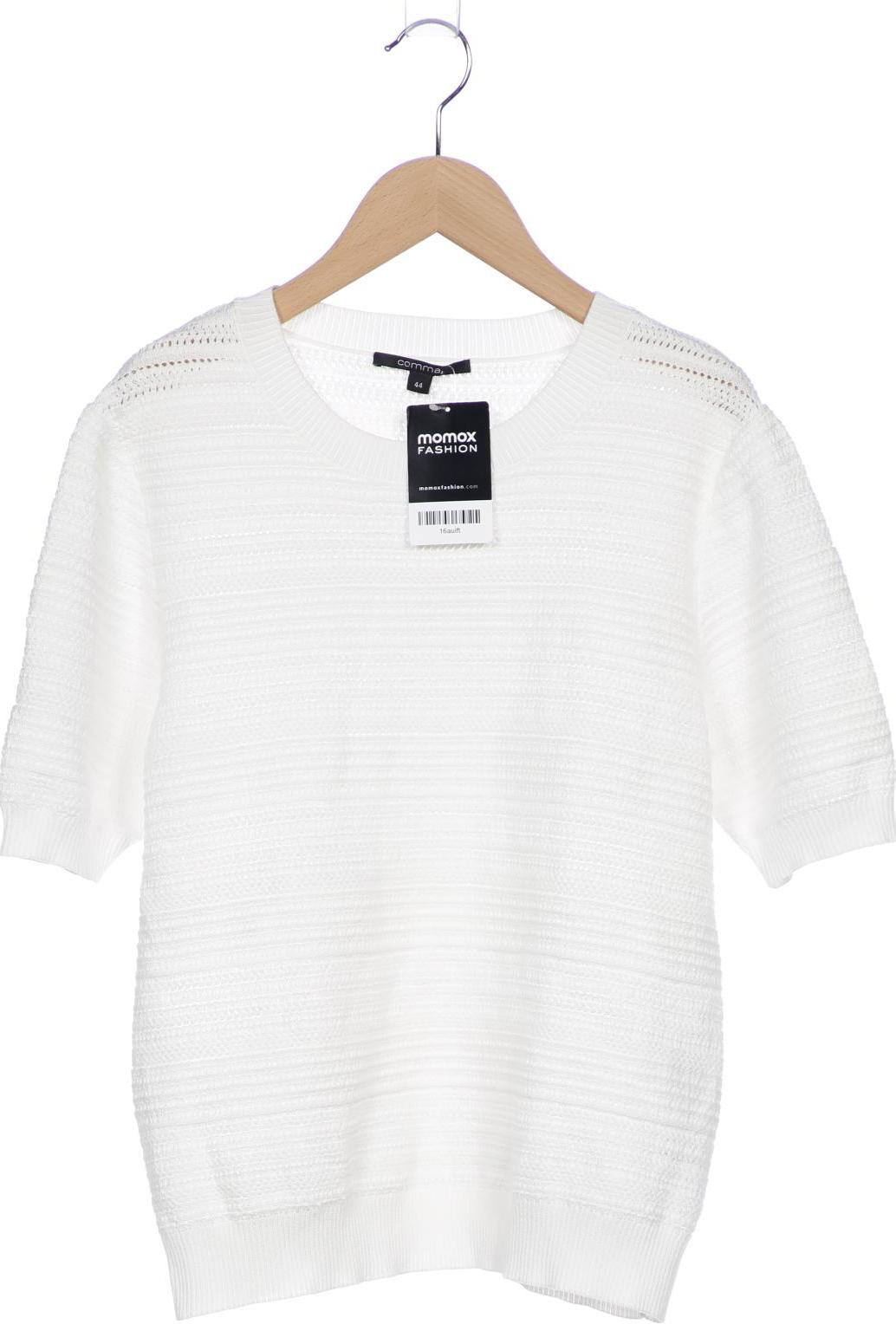 

Comma Damen Pullover, weiß, Gr. 44