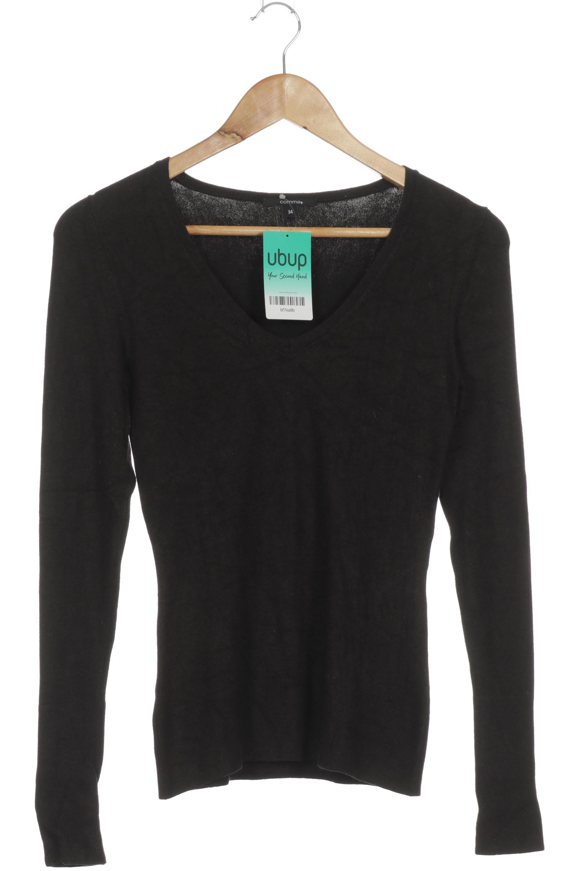 

Comma Damen Pullover, schwarz, Gr. 34