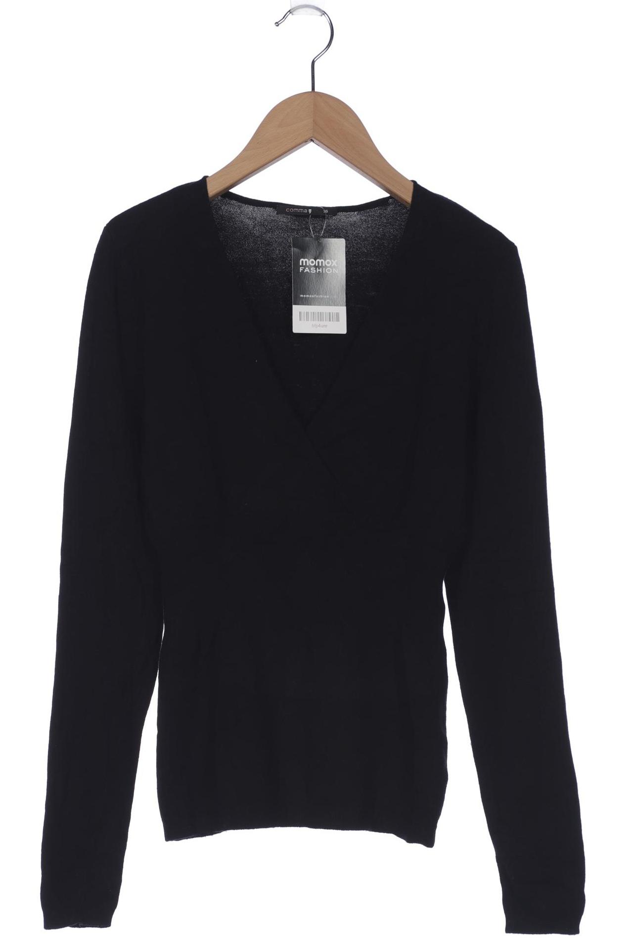 

Comma Damen Pullover, schwarz