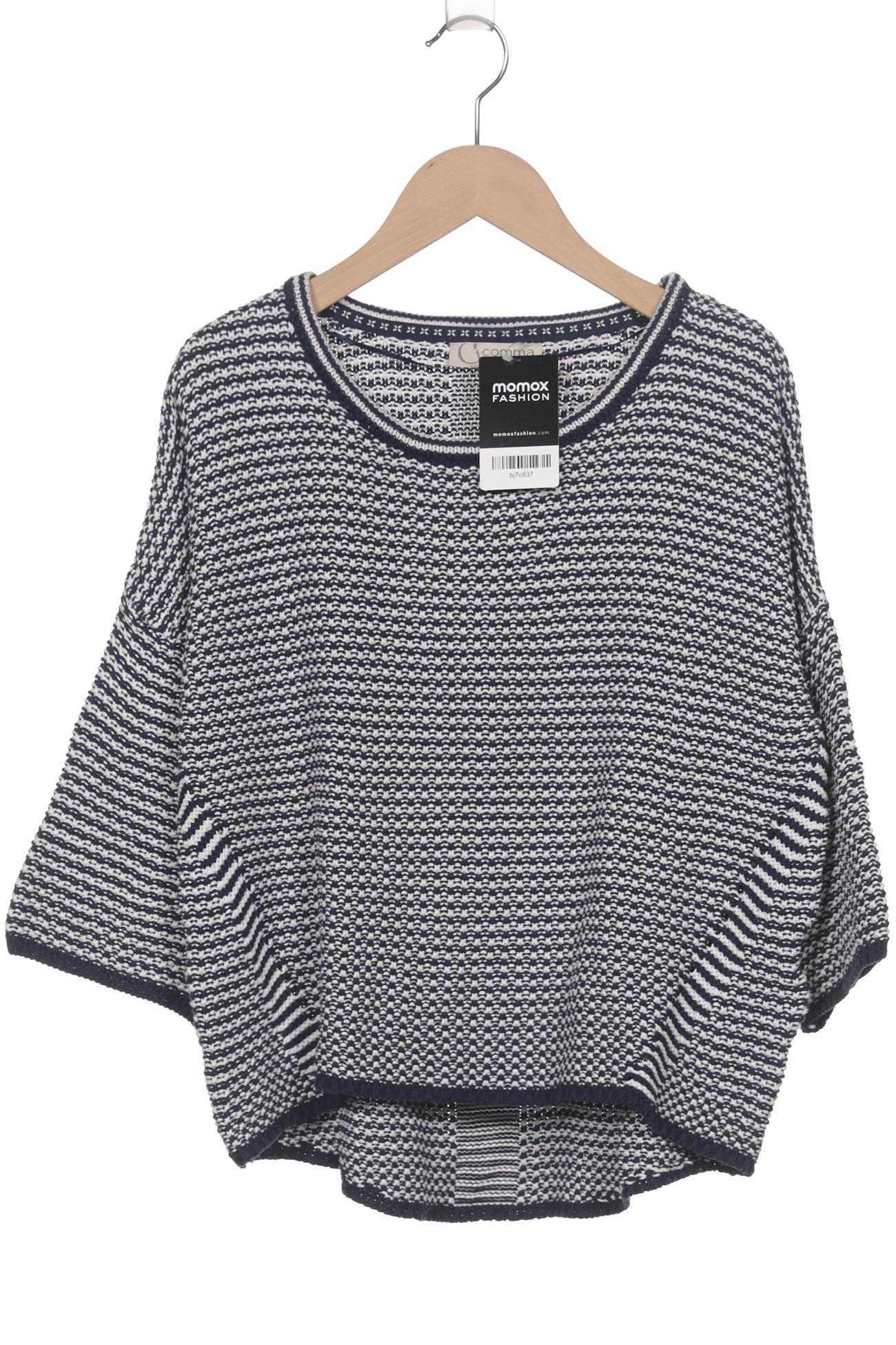 

Comma Damen Pullover, marineblau, Gr. 36