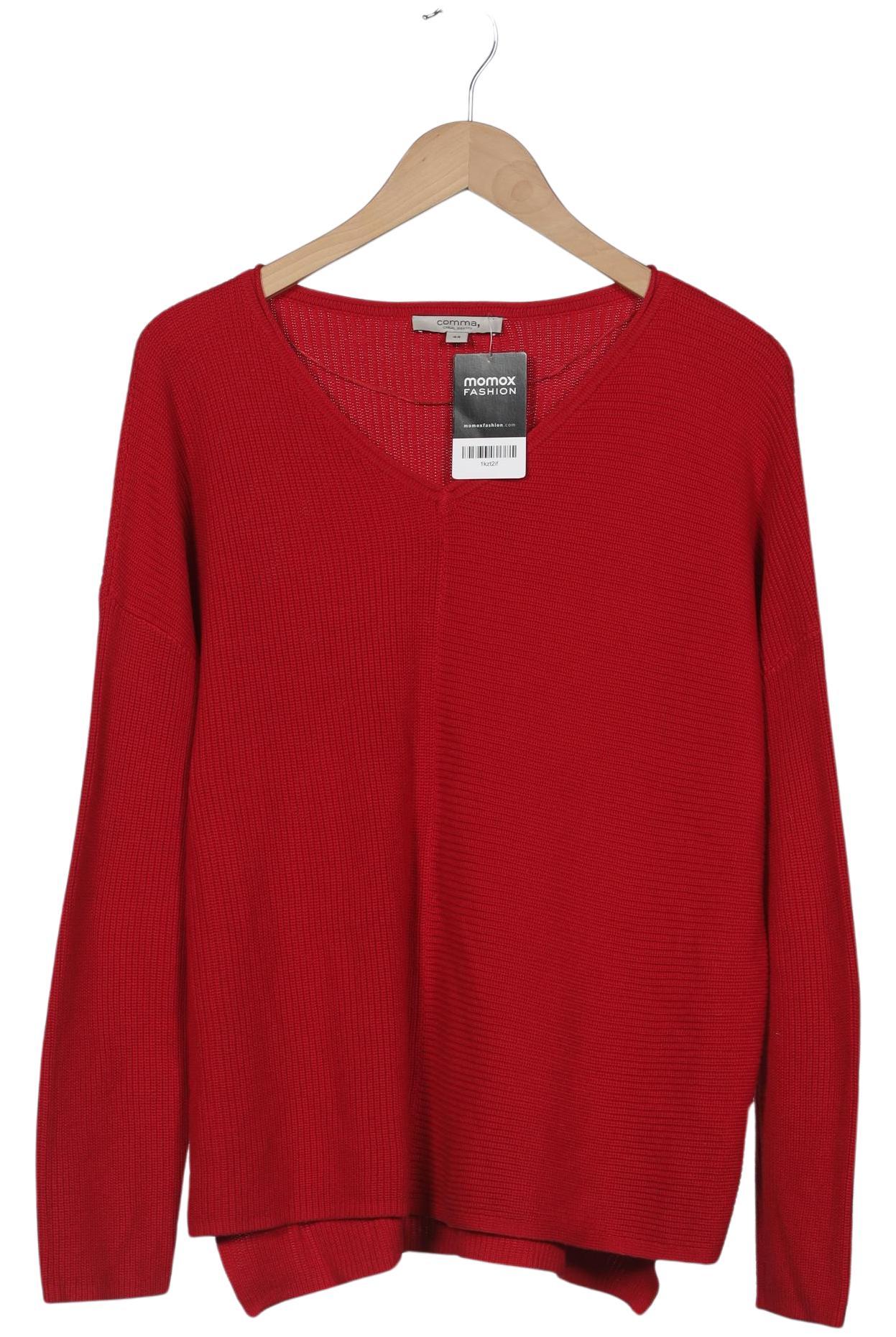 

Comma Damen Pullover, rot, Gr. 44