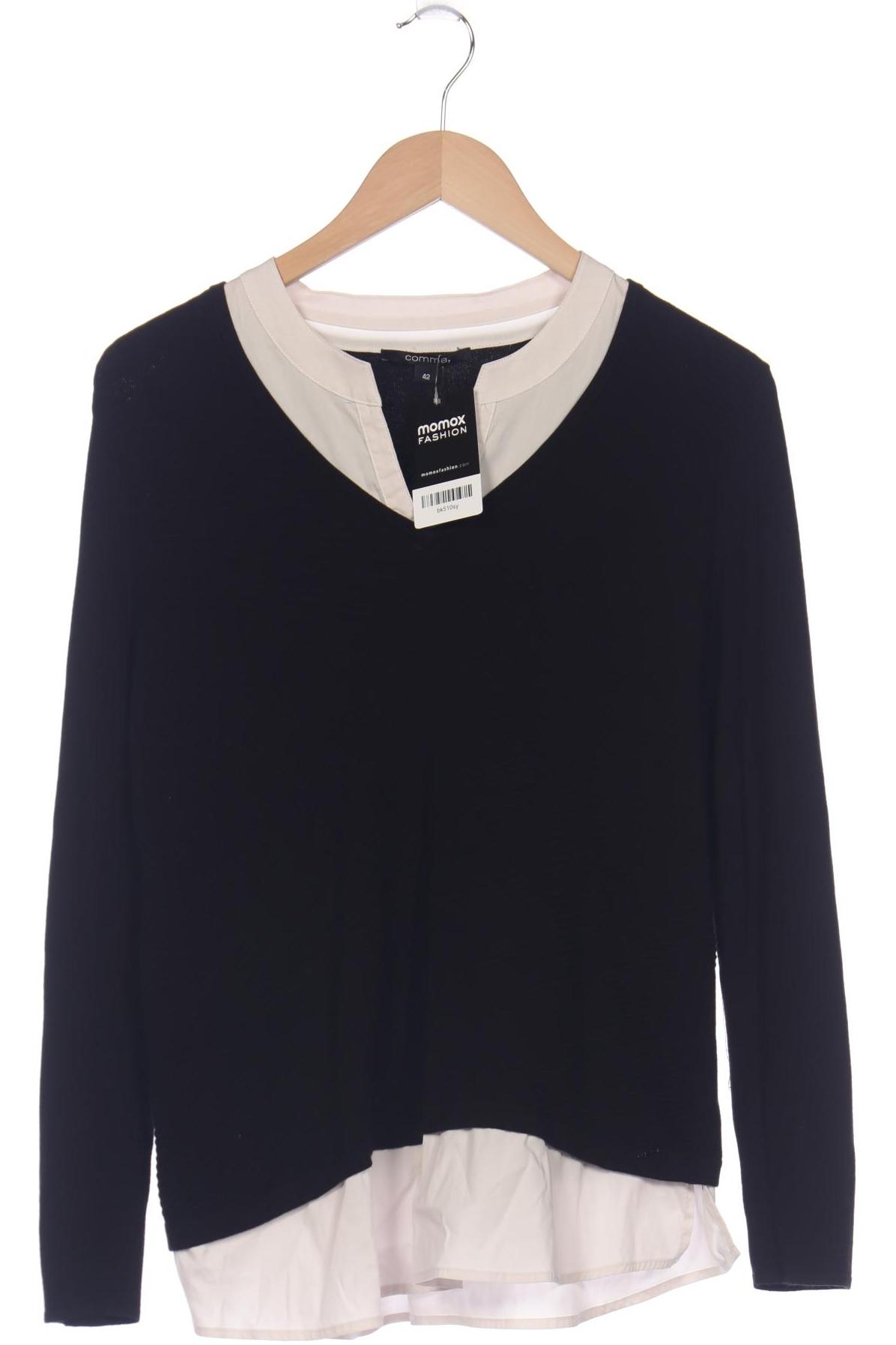 Thumbnail - Comma Damen Pullover, schwarz, Gr. 42