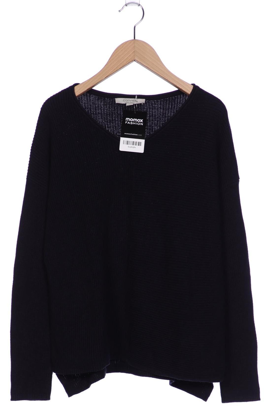 

Comma Damen Pullover, marineblau, Gr. 38