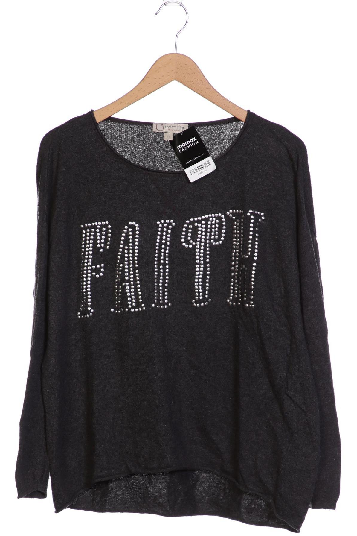 

Comma Damen Pullover, grau, Gr. 36