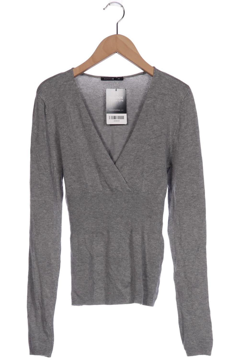 

Comma Damen Pullover, grau