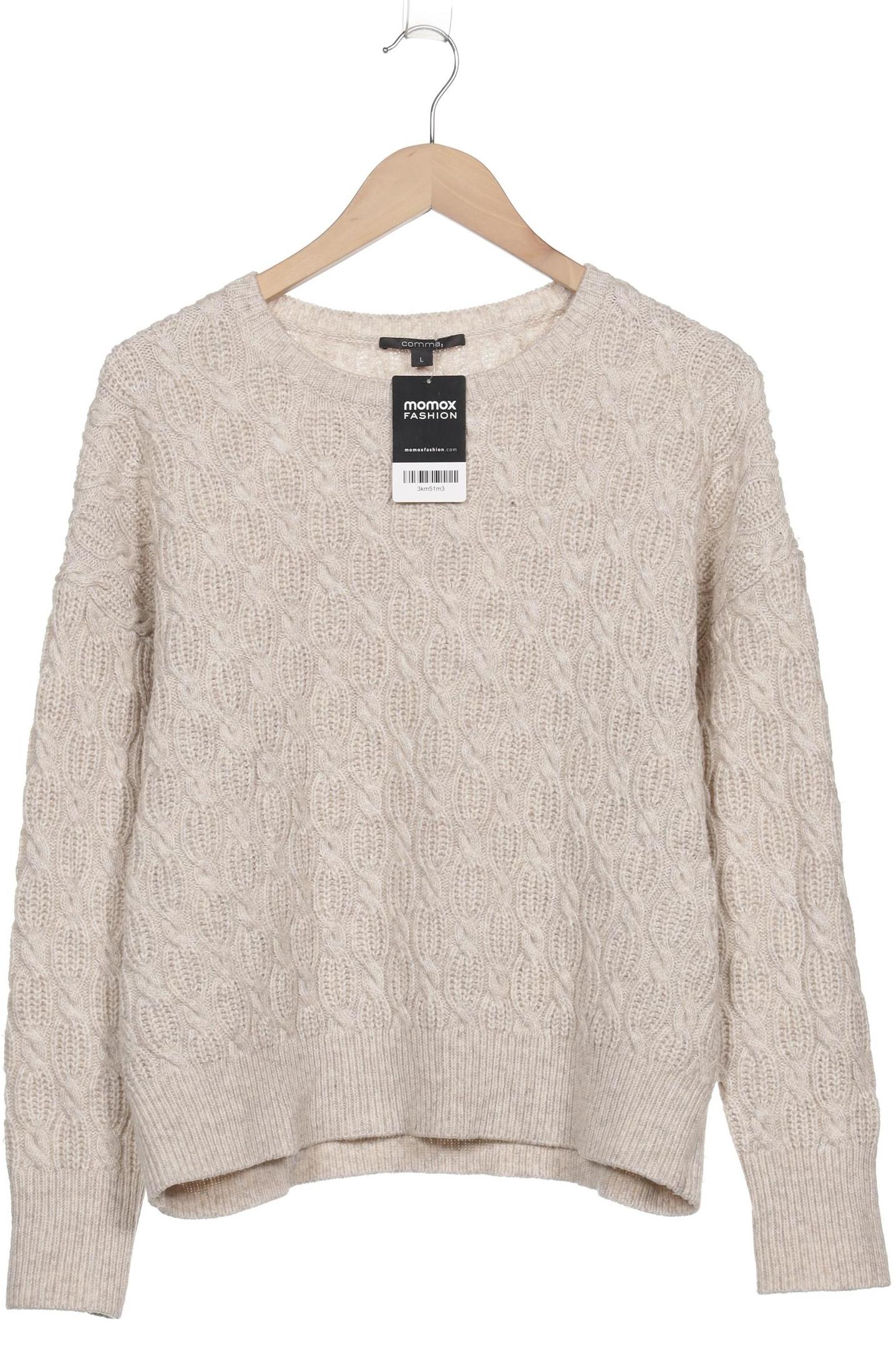 

Comma Damen Pullover, beige, Gr. 42