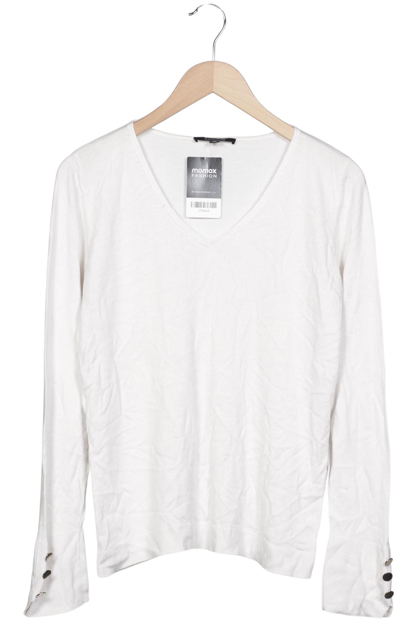 

Comma Damen Pullover, weiß, Gr. 38