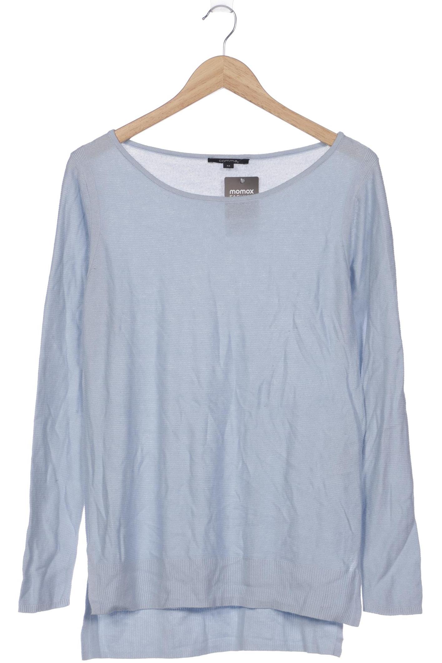 

Comma Damen Pullover, blau, Gr. 44