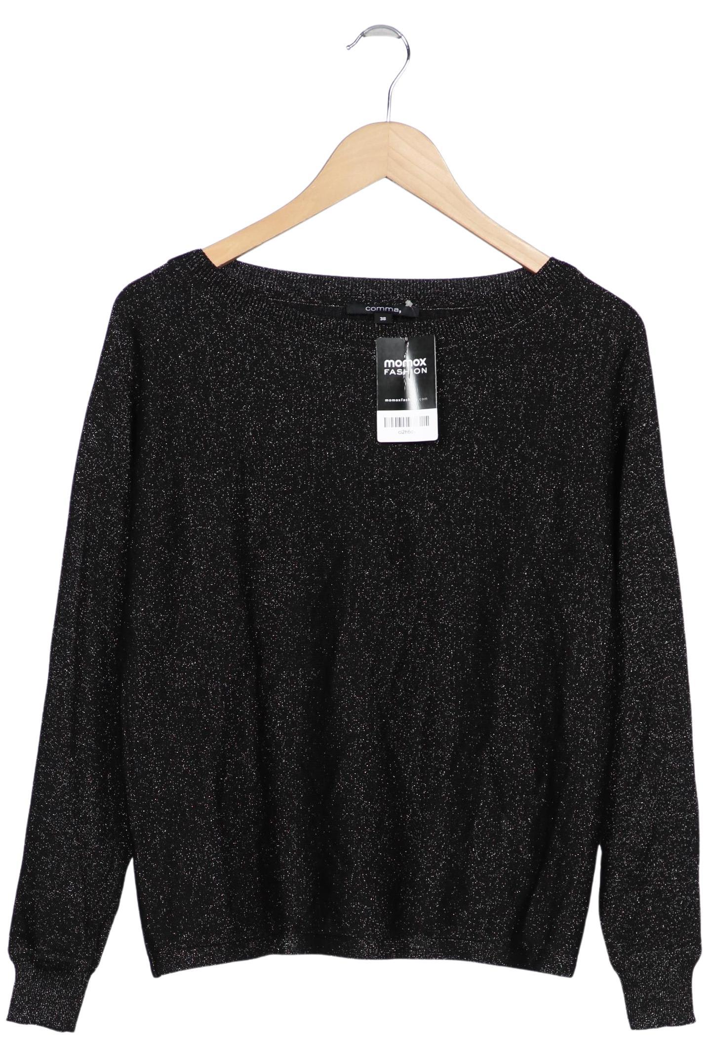 

Comma Damen Pullover, schwarz, Gr. 38