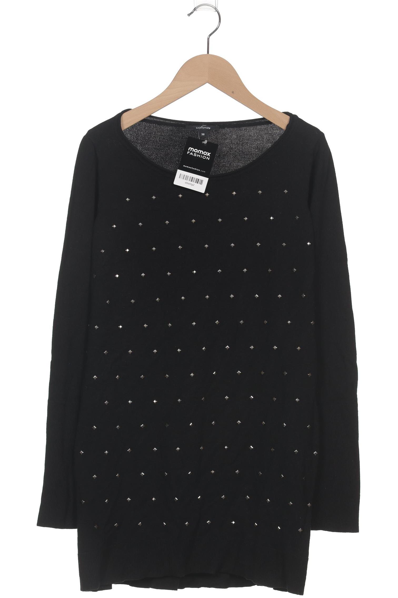 

Comma Damen Pullover, schwarz, Gr. 38