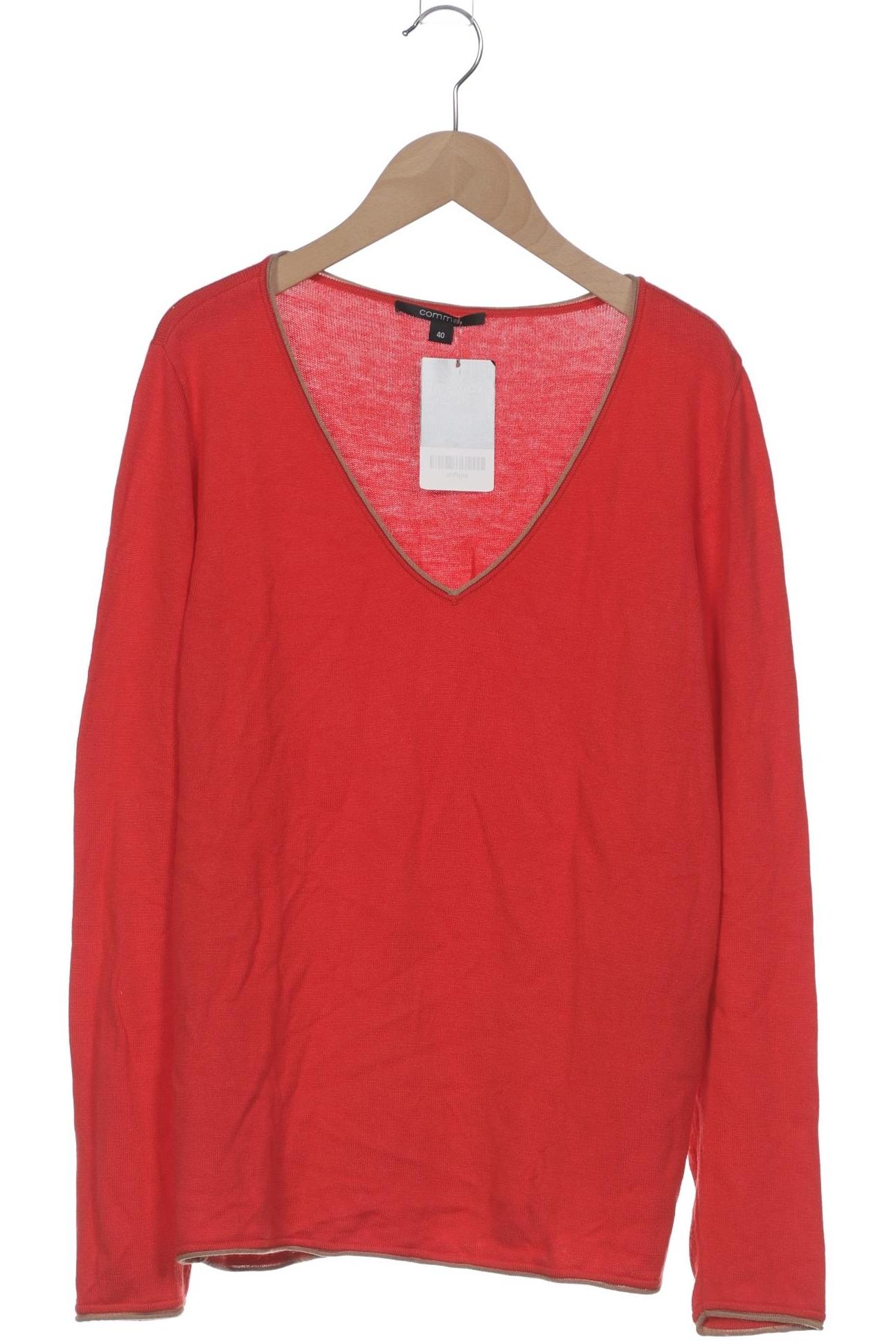 

Comma Damen Pullover, rot, Gr. 40