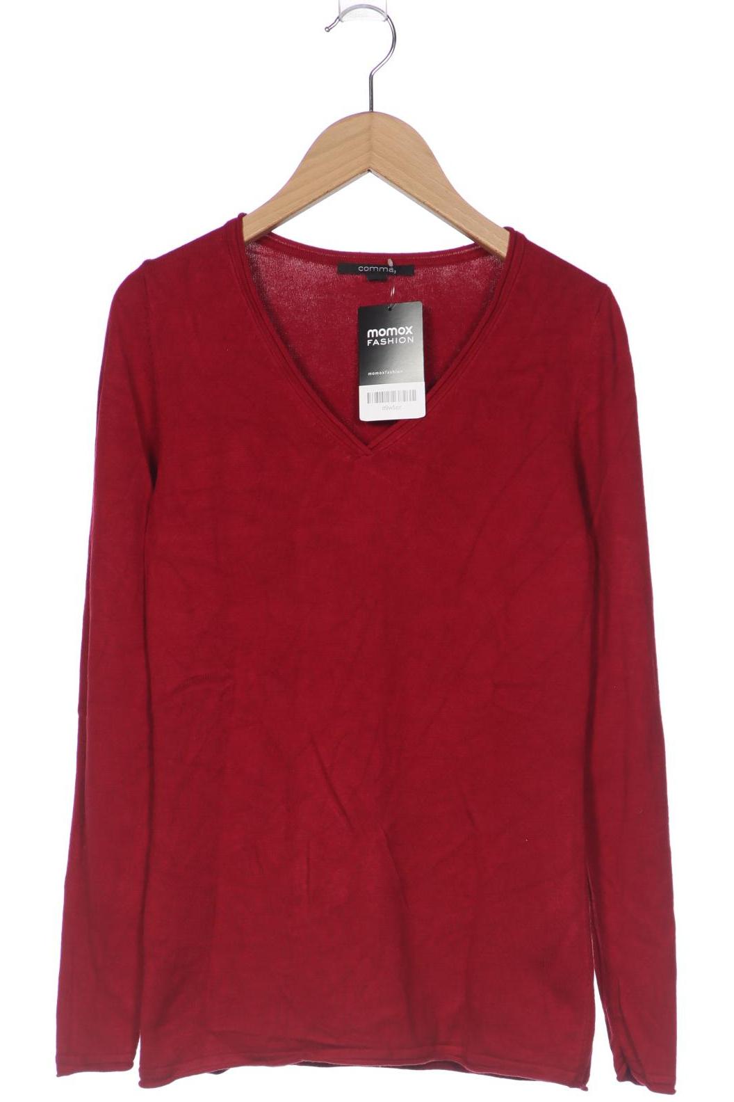

Comma Damen Pullover, rot, Gr. 34