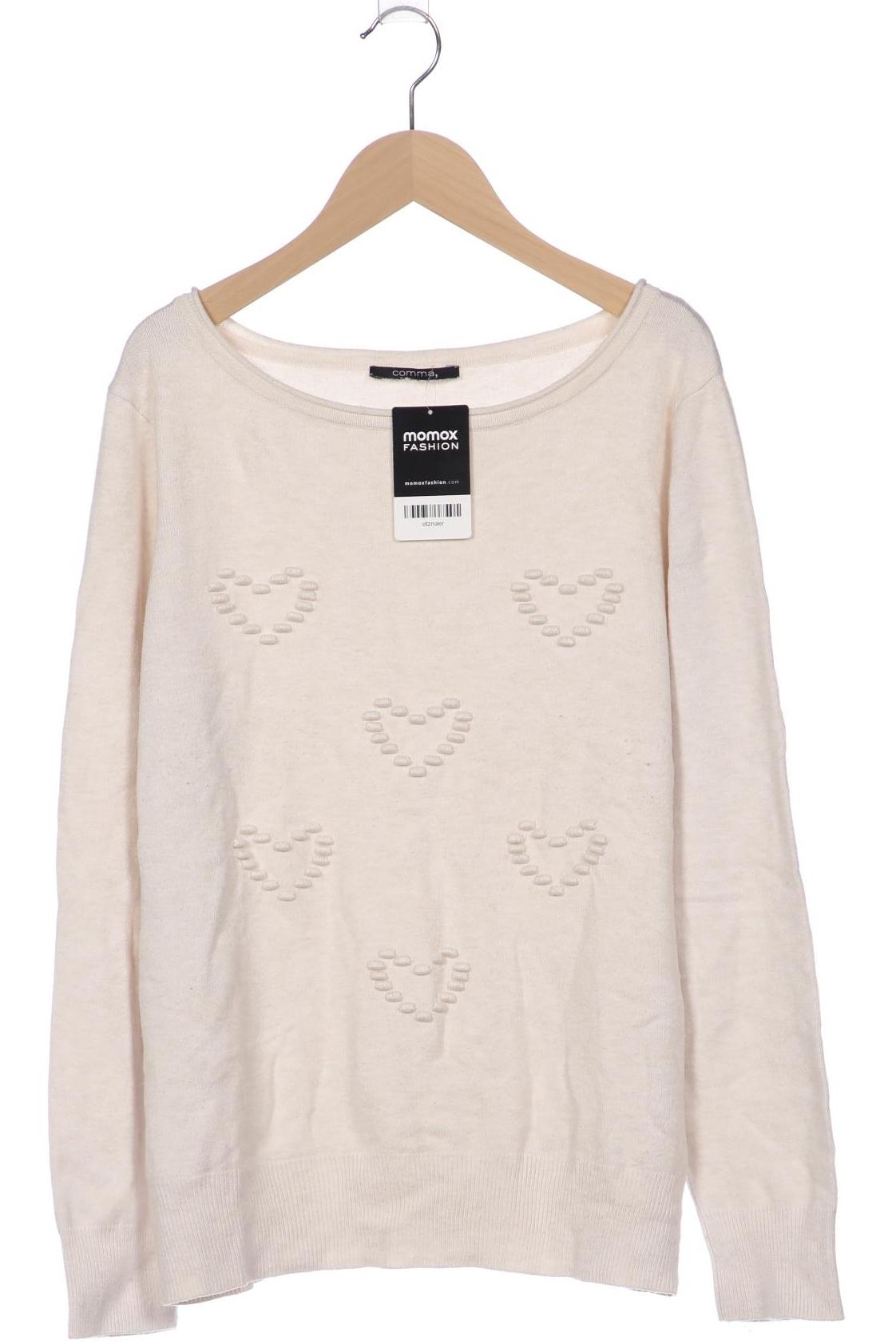

Comma Damen Pullover, cremeweiß, Gr. 42