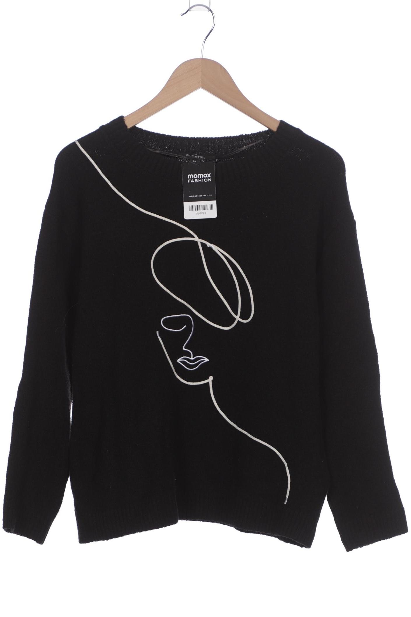 

Comma Damen Pullover, schwarz, Gr. 38