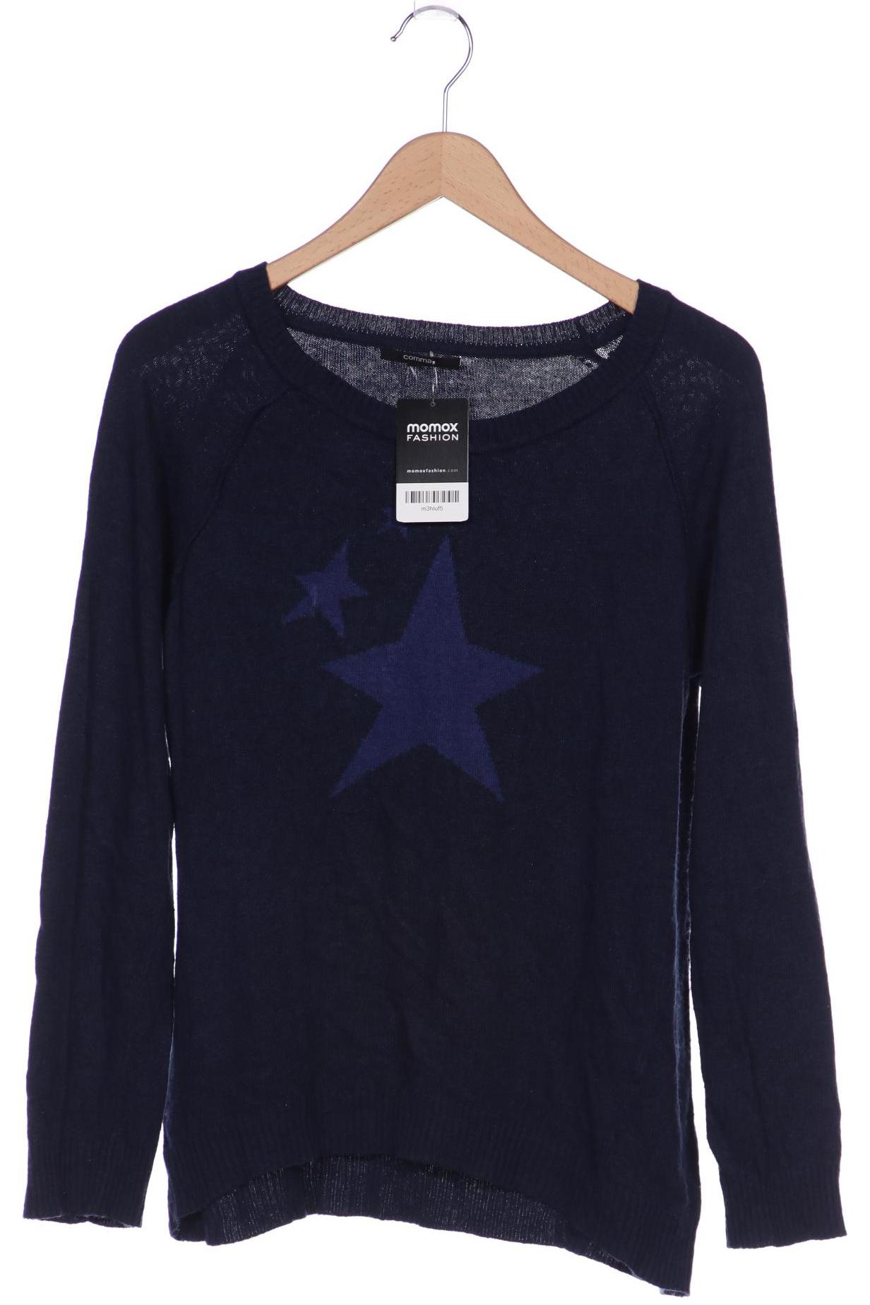 

Comma Damen Pullover, marineblau