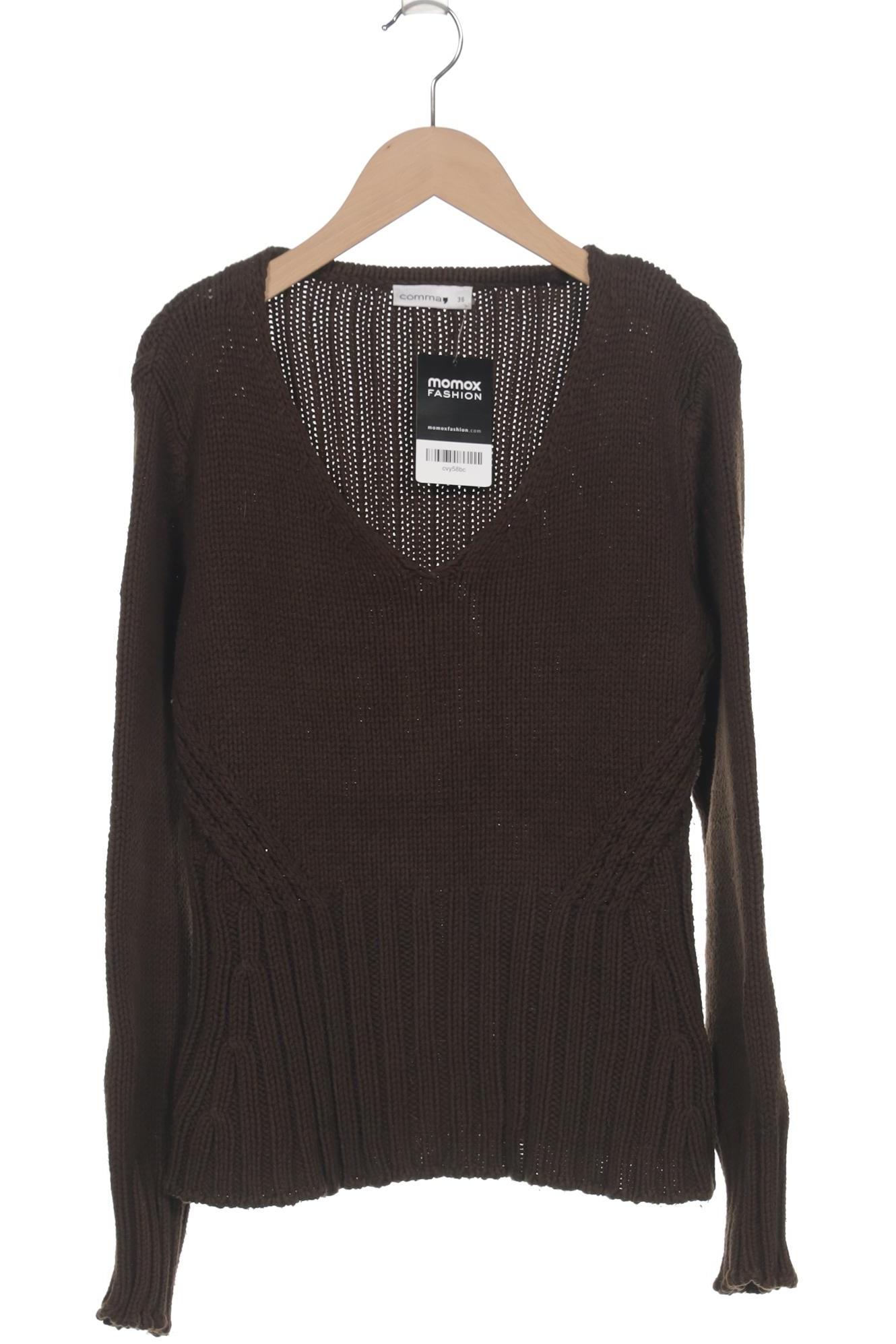 

Comma Damen Pullover, braun, Gr. 36