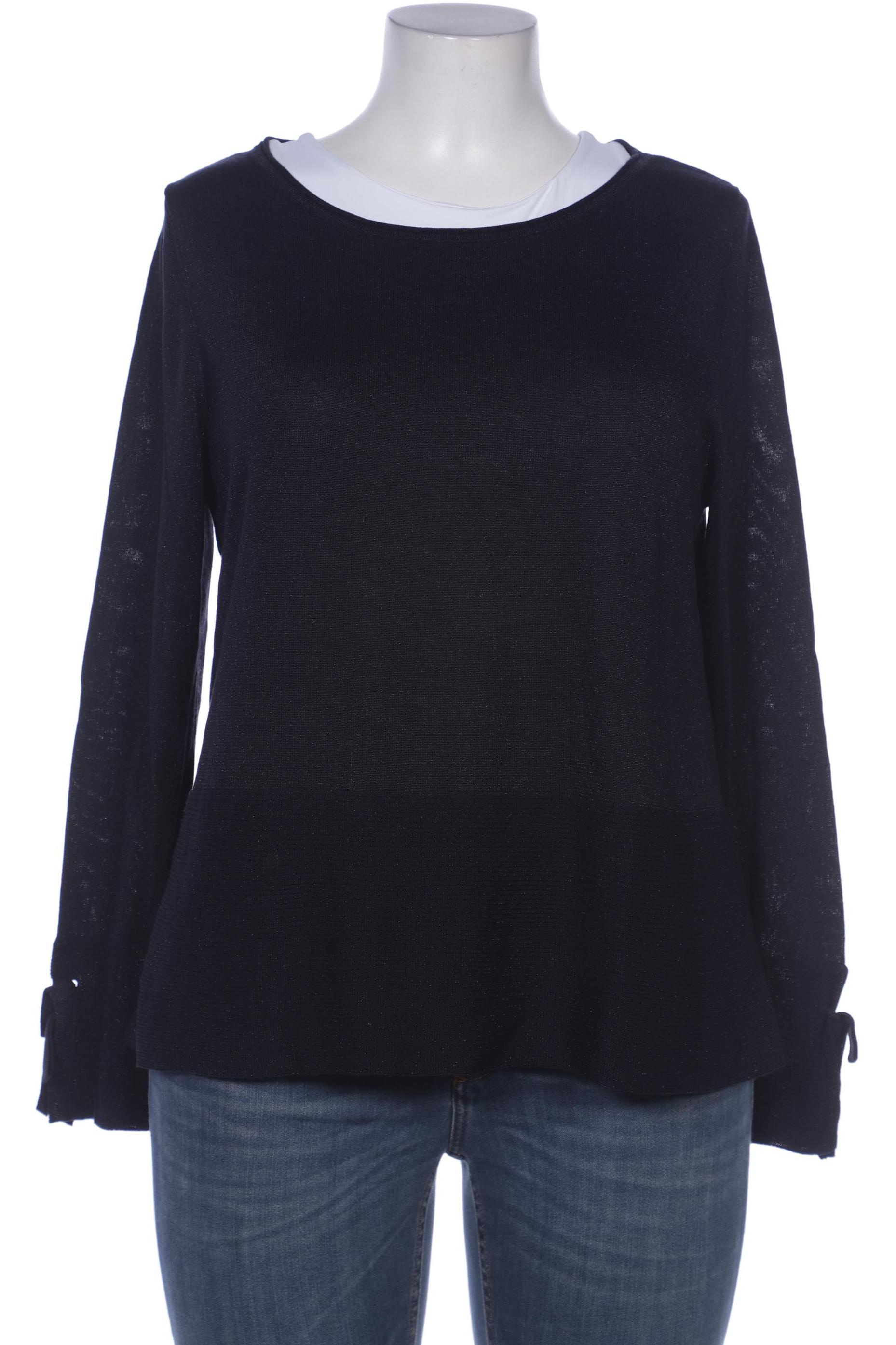 

Comma Damen Pullover, marineblau, Gr. 46