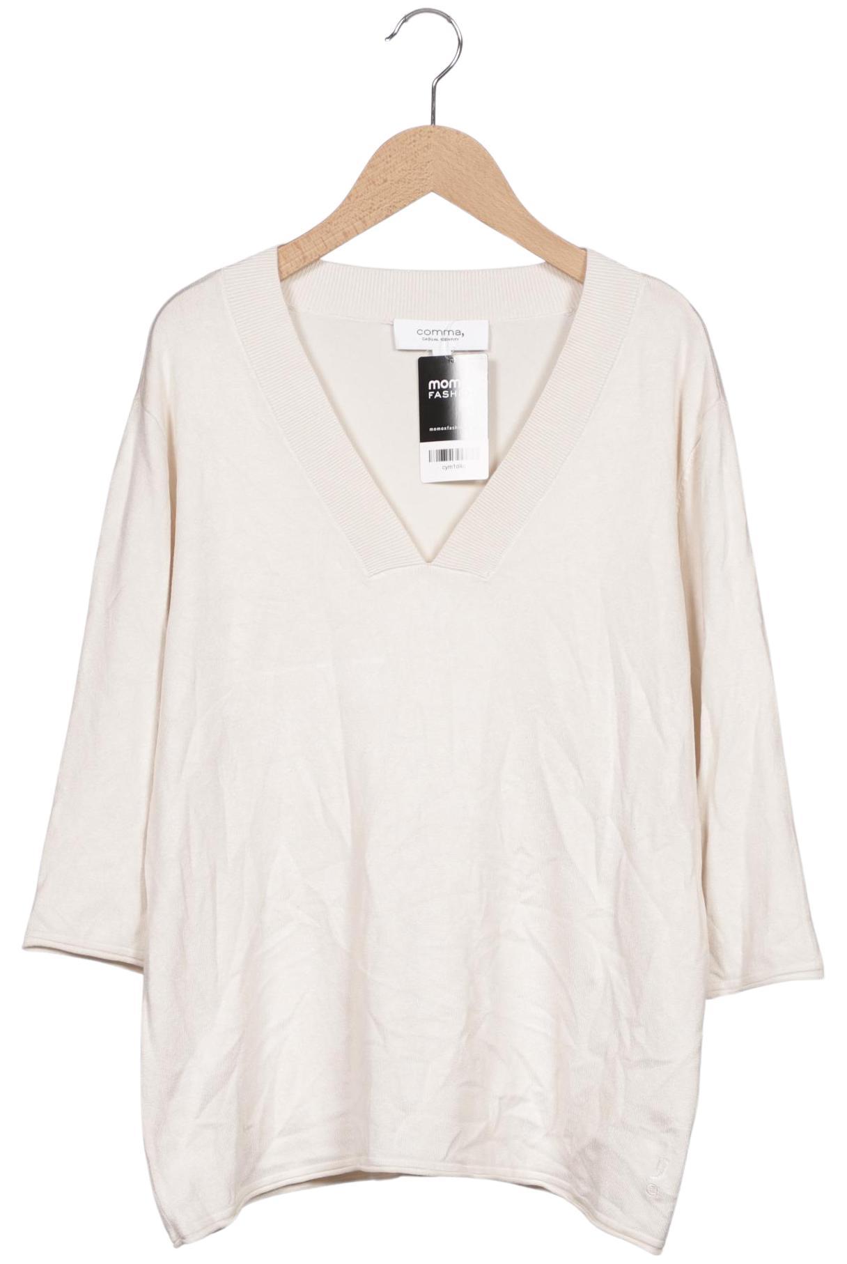 

Comma Damen Pullover, cremeweiß, Gr. 42
