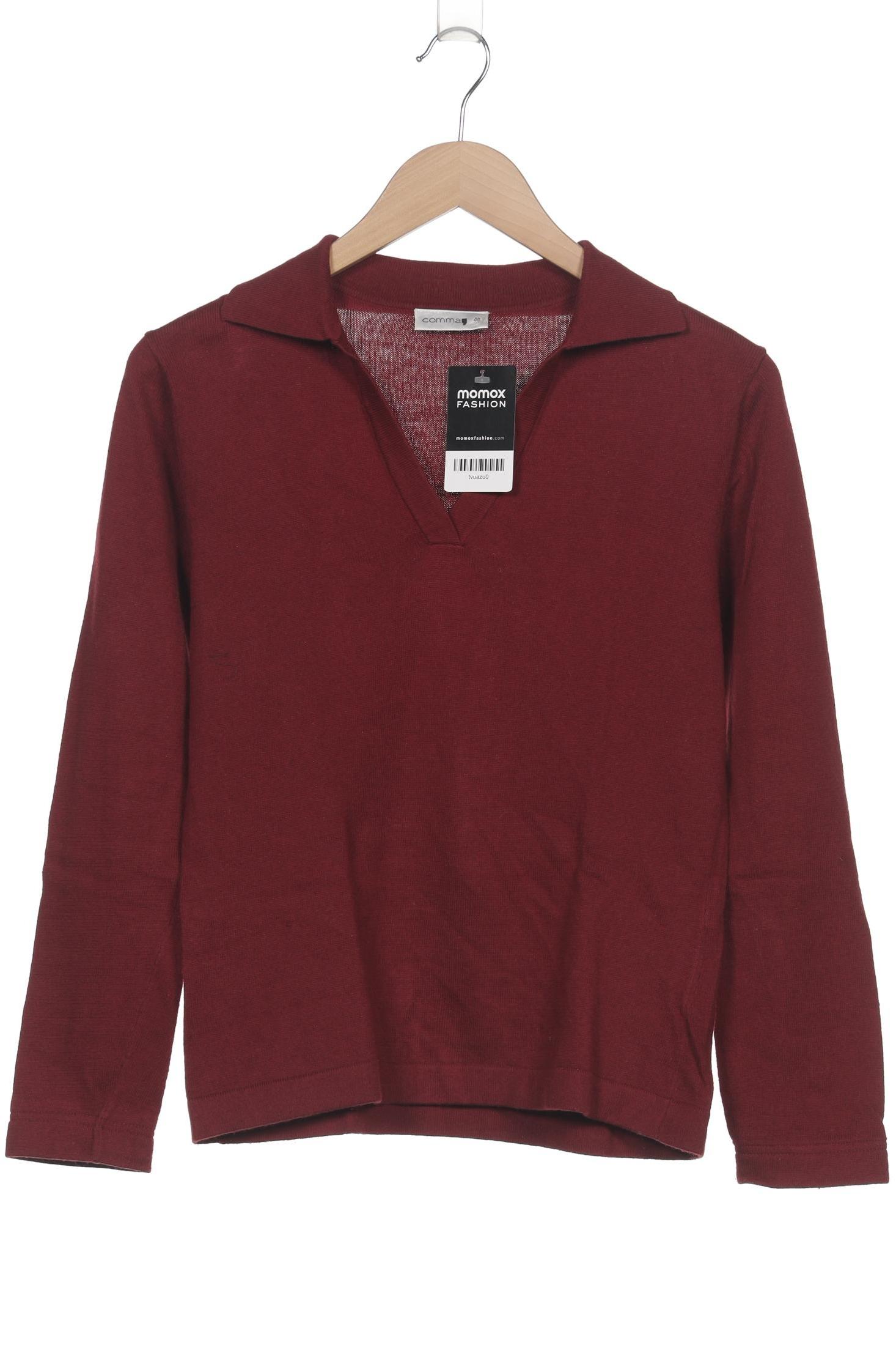

Comma Damen Pullover, bordeaux, Gr. 40