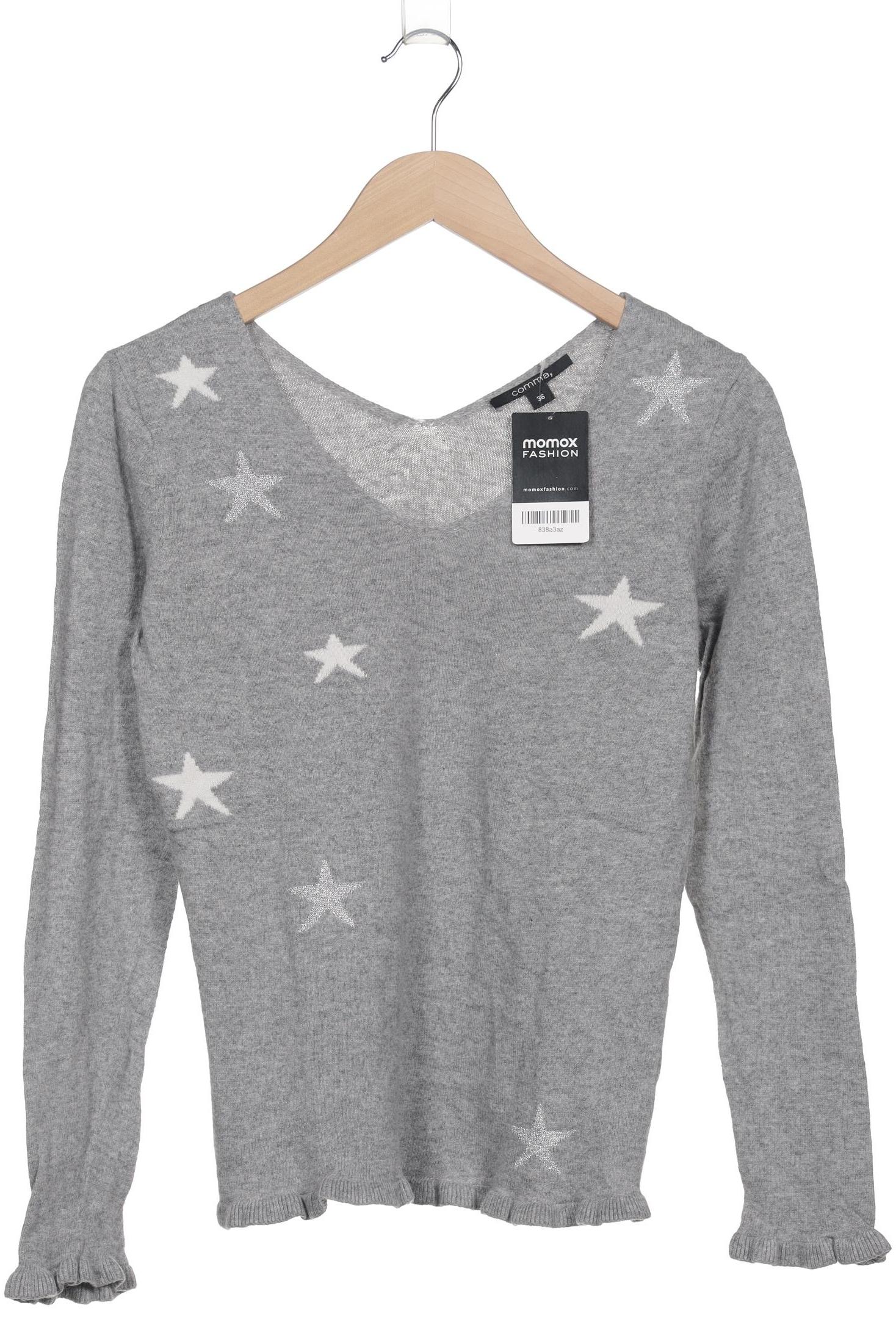 

Comma Damen Pullover, grau, Gr. 36