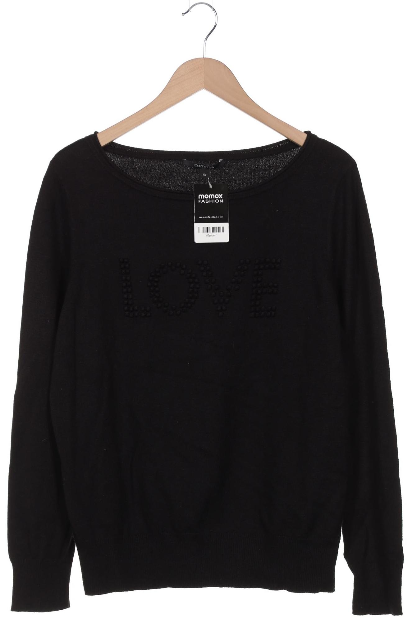 

Comma Damen Pullover, schwarz, Gr. 44