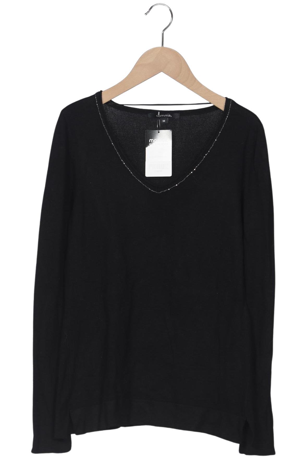 

Comma Damen Pullover, schwarz, Gr. 38