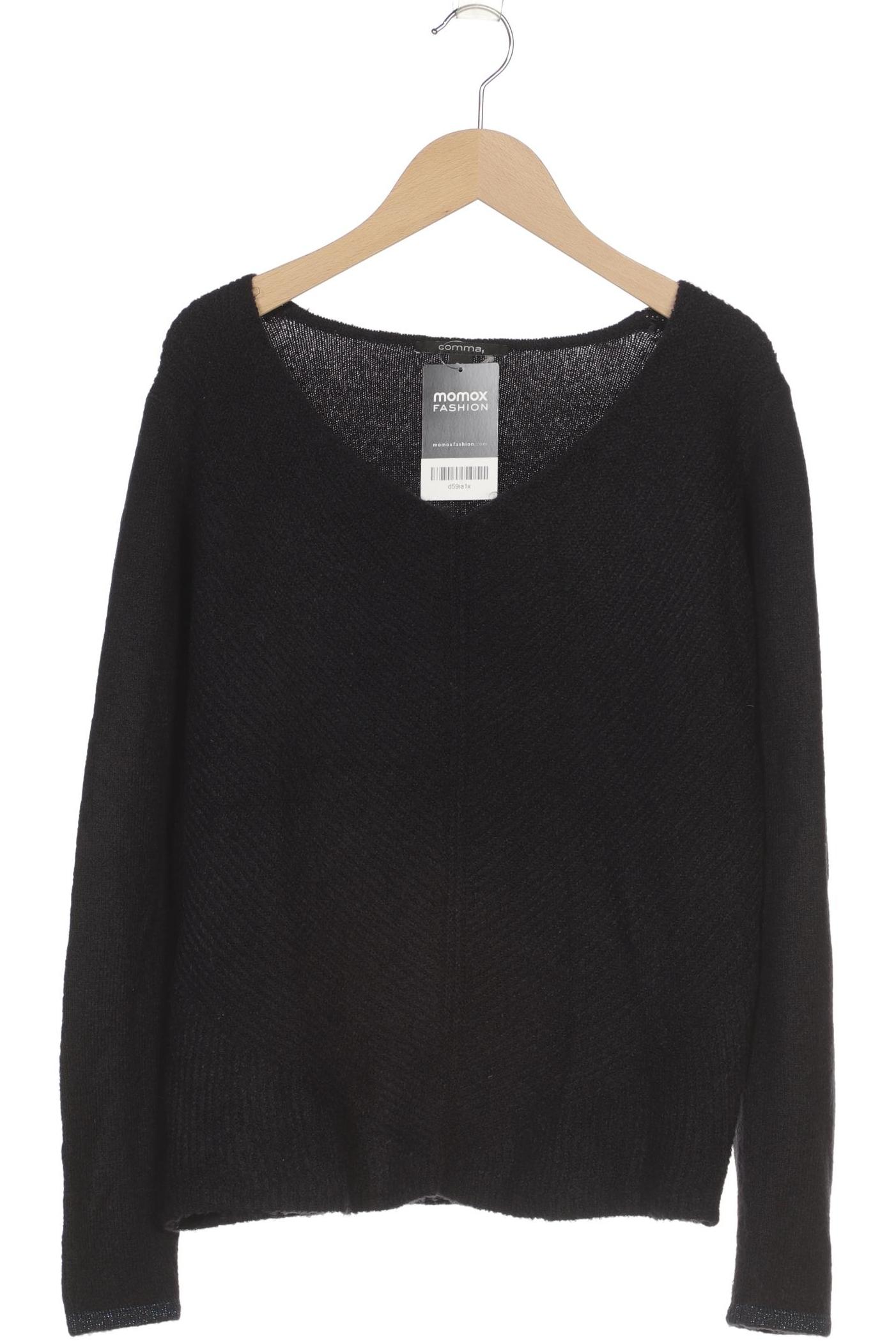 

Comma Damen Pullover, marineblau, Gr. 34