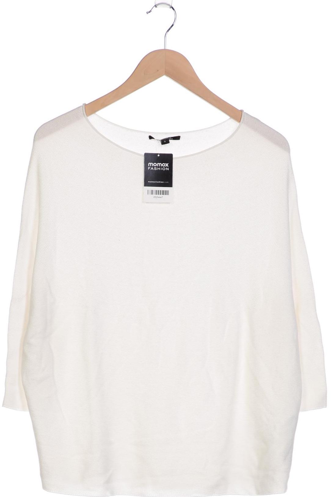

Comma Damen Pullover, weiß, Gr. 36