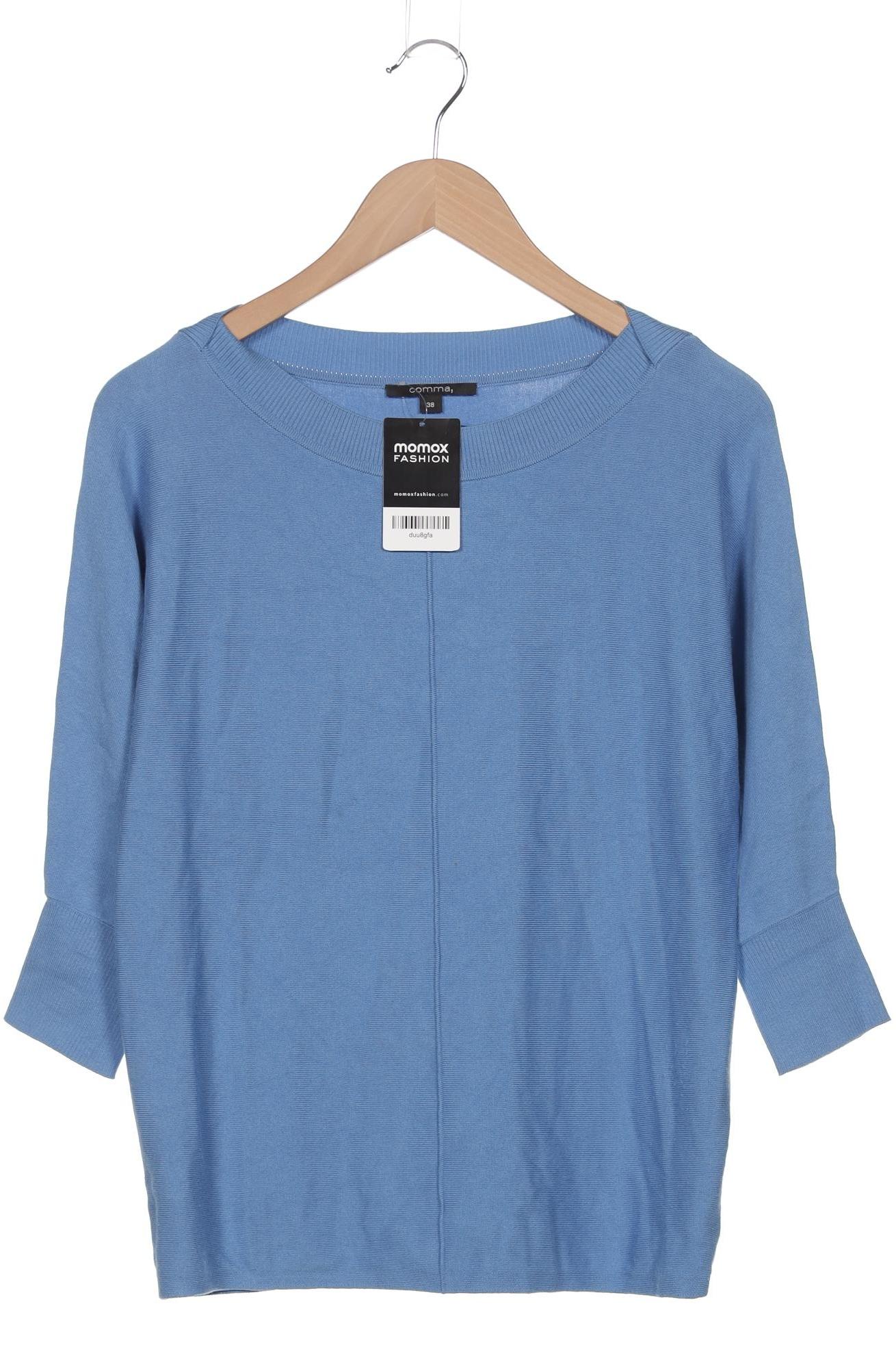

Comma Damen Pullover, blau, Gr. 38